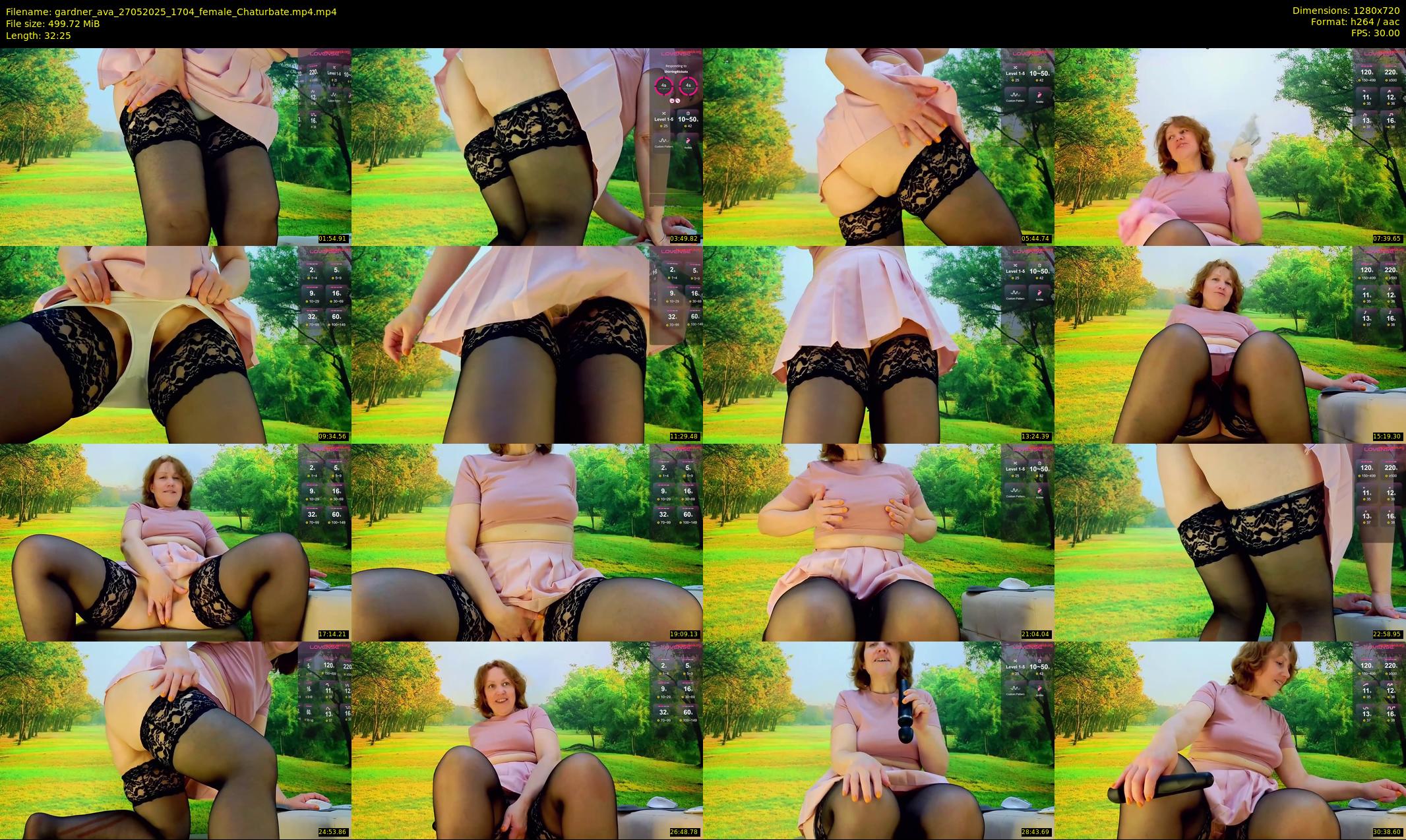 gardner_ava — 33 minute Chaturbate female cam show recording, 720p, May 27, 2025