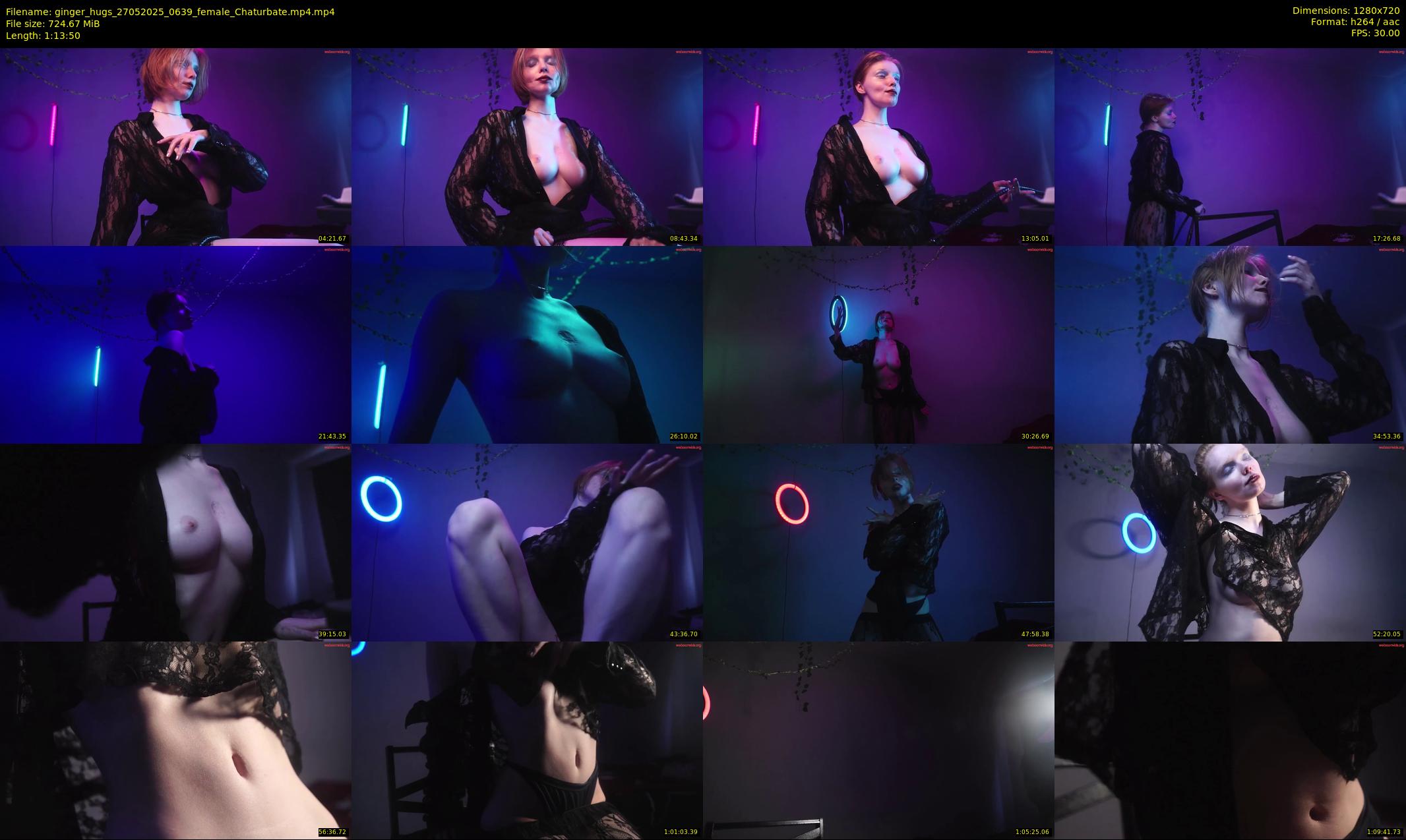 ginger_hugs — 74 minute Chaturbate female cam show recording, 720p, May 27, 2025