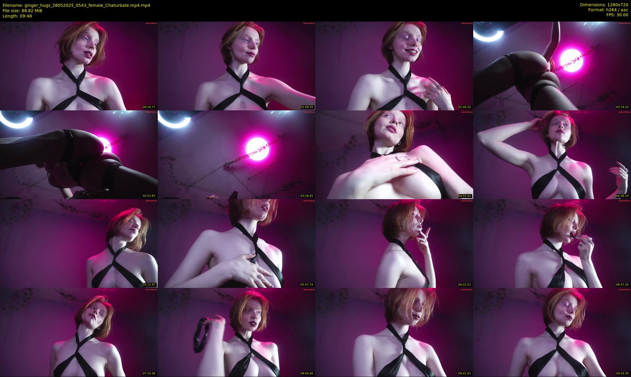 ginger_hugs — 10 minute Chaturbate female cam show recording, 720p, May 28, 2025