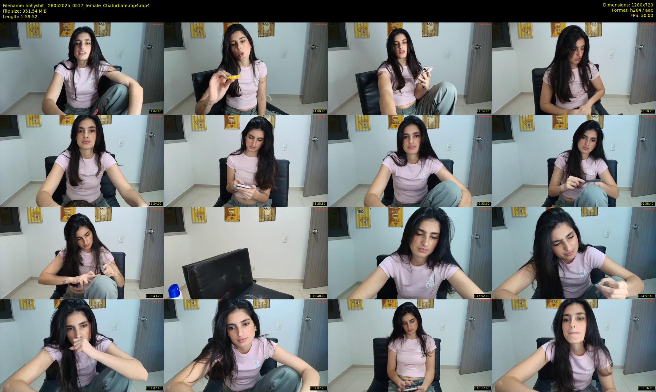 hollyshit_ — 120 minute Chaturbate female cam show recording, 720p, May 28, 2025