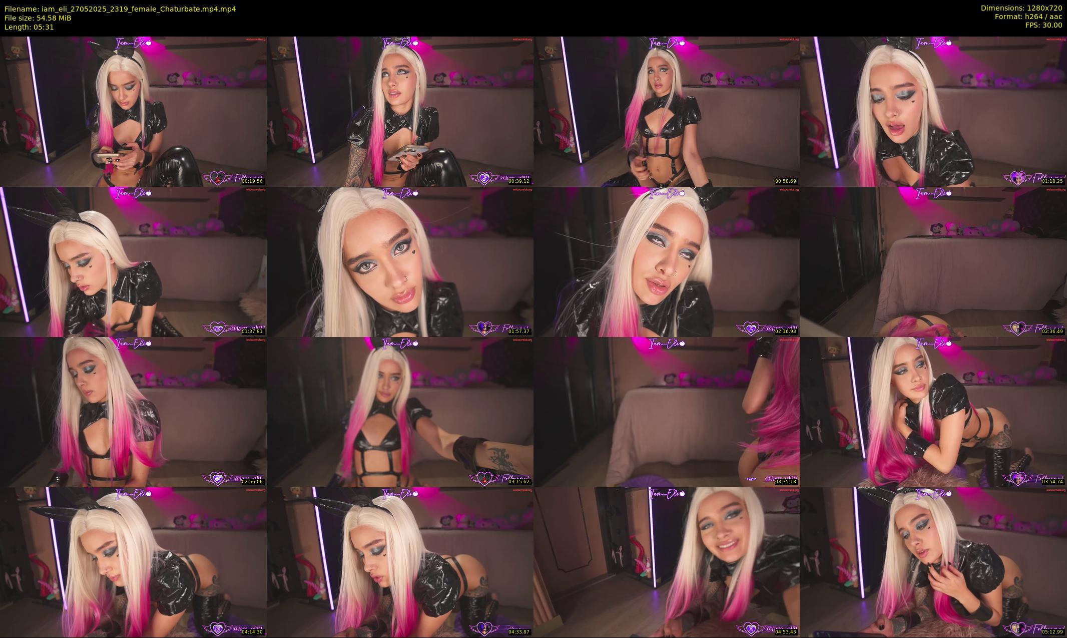 iam_eli — 6 minute Chaturbate female cam show recording, 720p, May 27, 2025