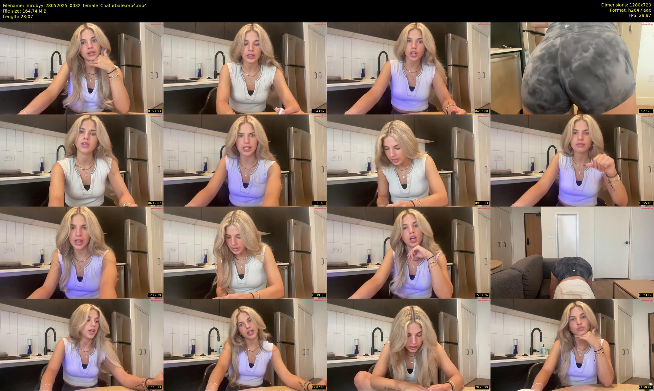 imrubyy — 24 minute Chaturbate female cam show recording, 720p, May 28, 2025