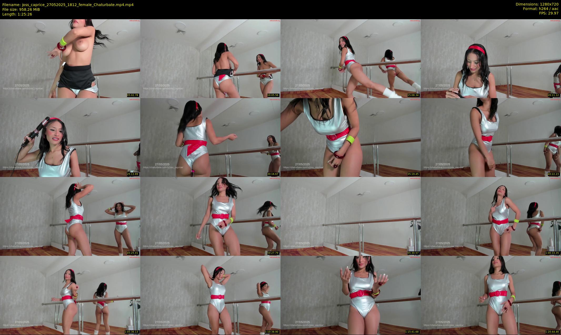 joss_caprice — 86 minute Chaturbate female cam show recording, 720p, May 27, 2025