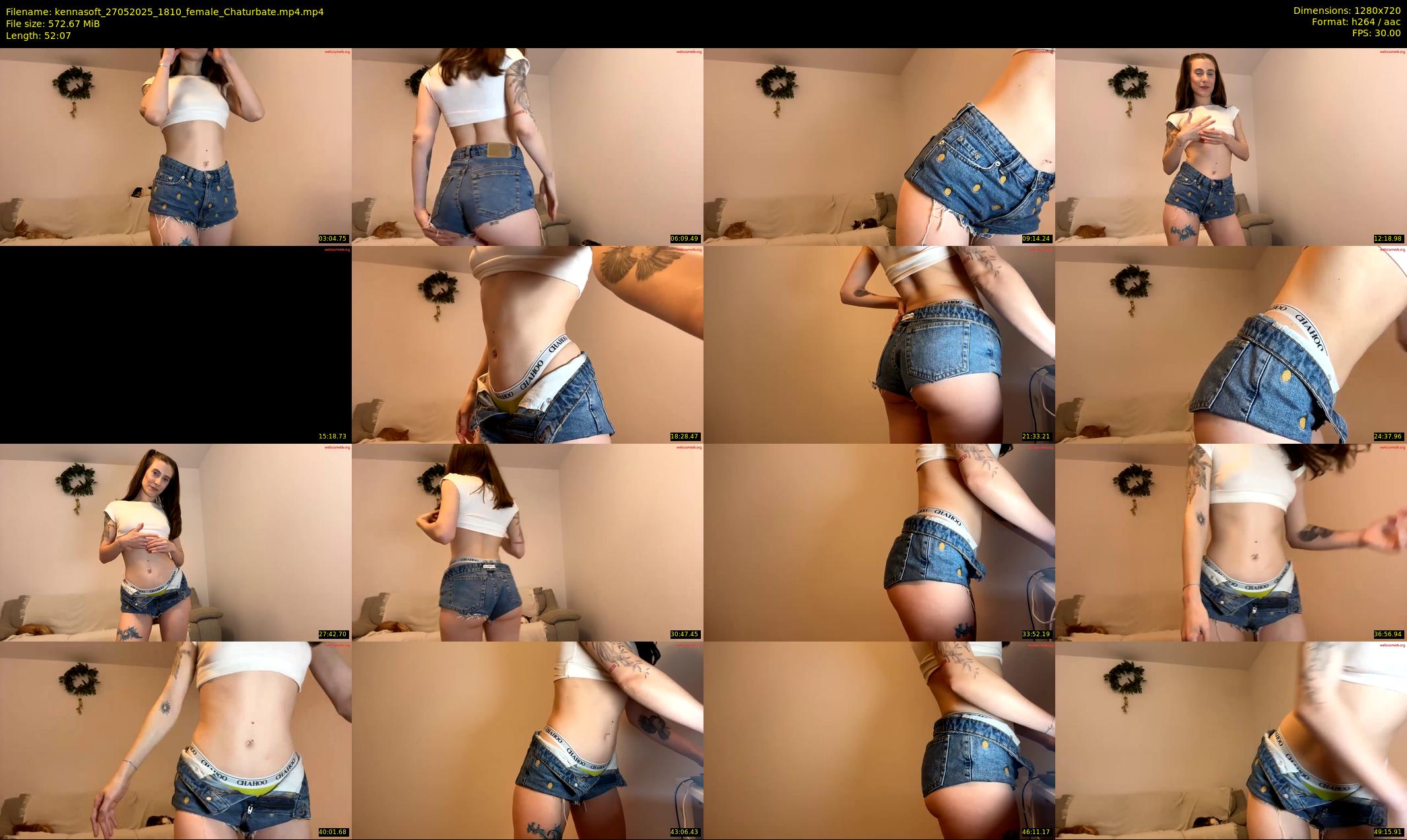 kennasoft — 53 minute Chaturbate female cam show recording, 720p, May 27, 2025
