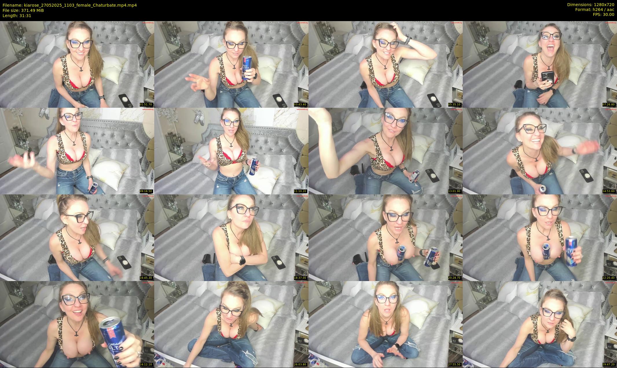 kiarose — 32 minute Chaturbate female cam show recording, 720p, May 27, 2025