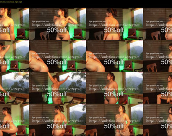 kozzy_ — 13 minute Chaturbate female cam show recording, 720p, May 27, 2025
