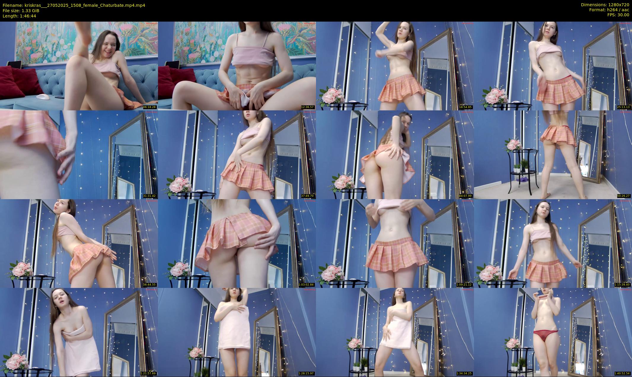 kriskras__ — 107 minute Chaturbate female cam show recording, 720p, May 27, 2025
