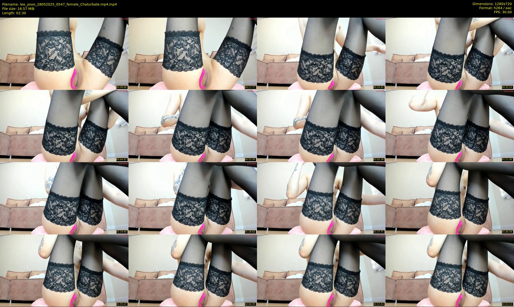 lee_yooo — 3 minute Chaturbate female cam show recording, 720p, May 28, 2025
