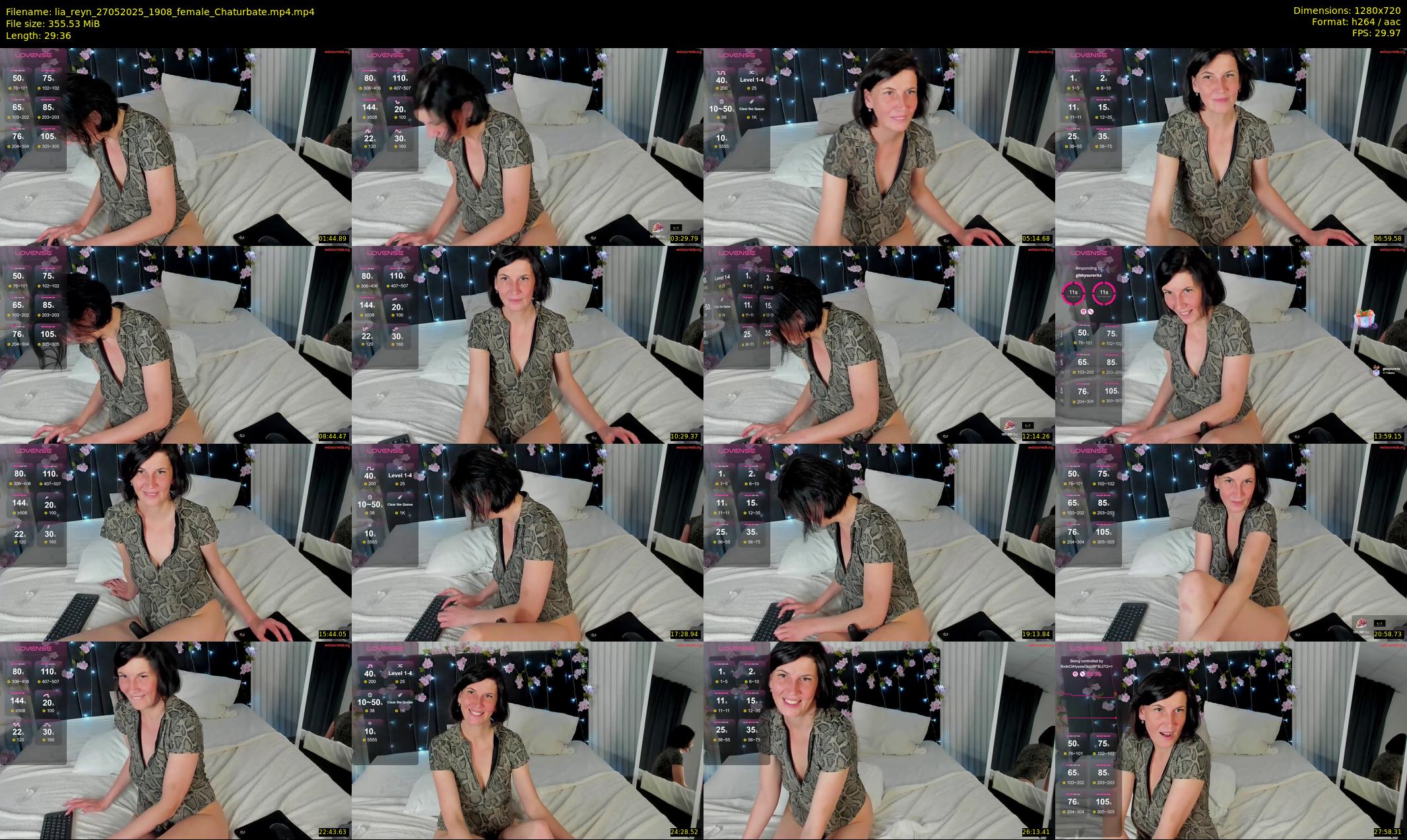 lia_reyn — 30 minute Chaturbate female cam show recording, 720p, May 27, 2025