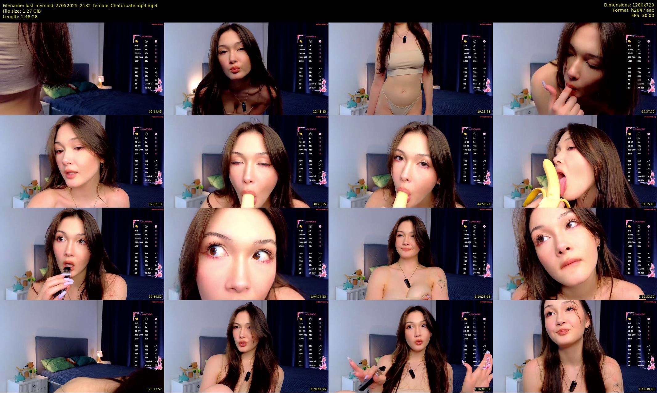lost_mymind — 109 minute Chaturbate female cam show recording, 720p, May 27, 2025