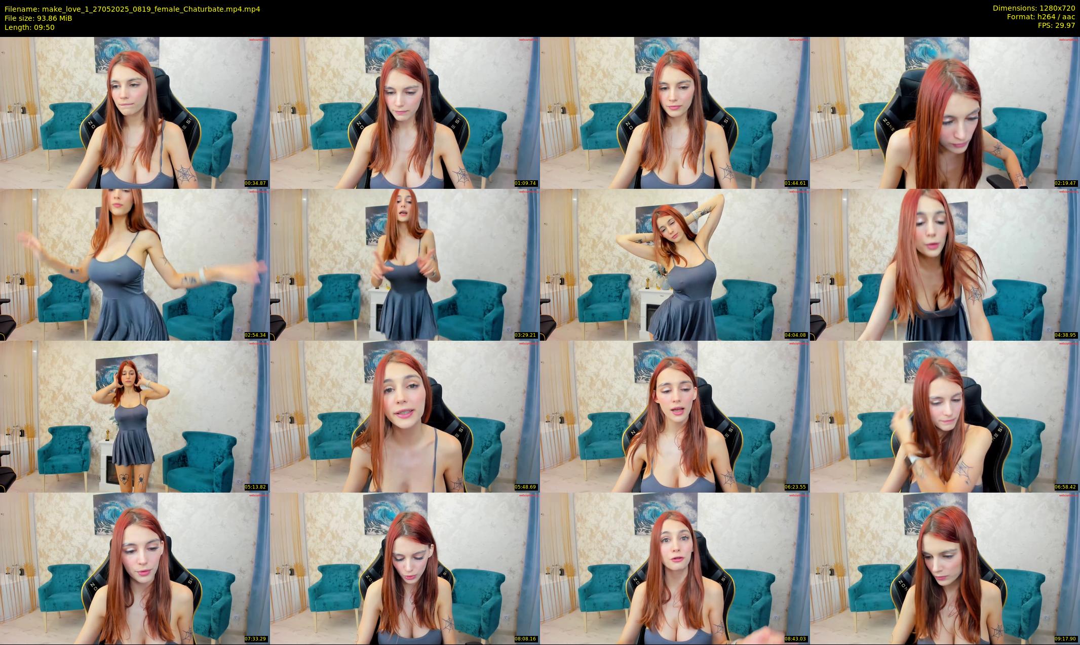 make_love_1 — 10 minute Chaturbate female cam show recording, 720p, May 27, 2025