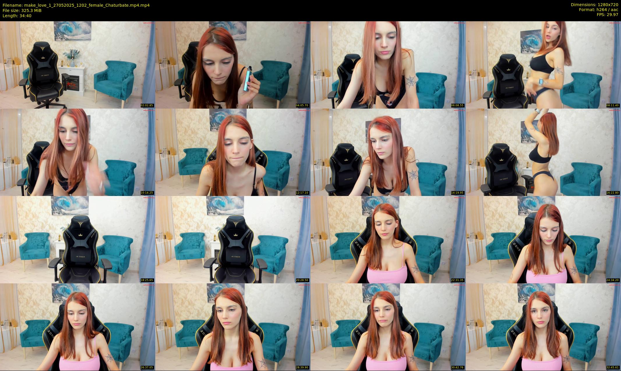 make_love_1 — 35 minute Chaturbate female cam show recording, 720p, May 27, 2025