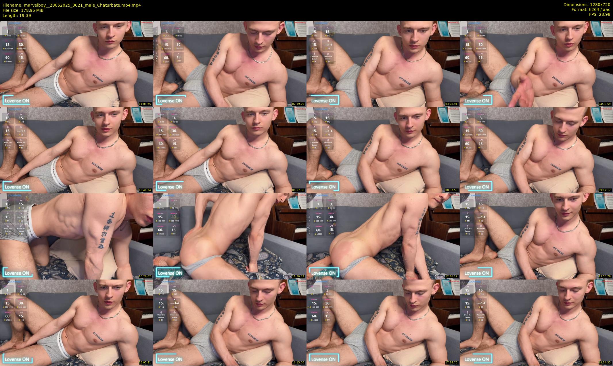 marvelboy_ — 20 minute Chaturbate male cam show recording, 720p, May 28, 2025