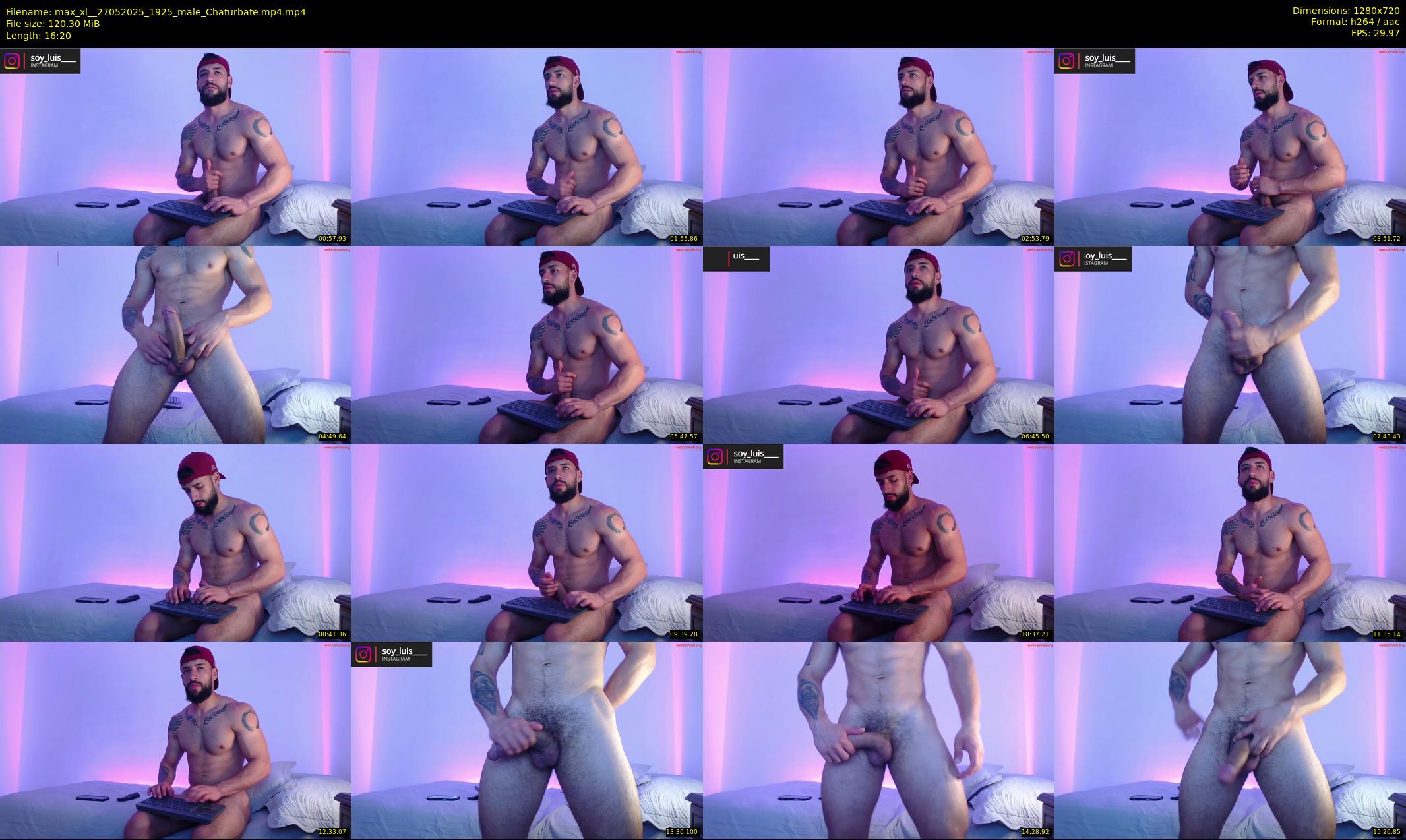 max_xl_ — 17 minute Chaturbate male cam show recording, 720p, May 27, 2025
