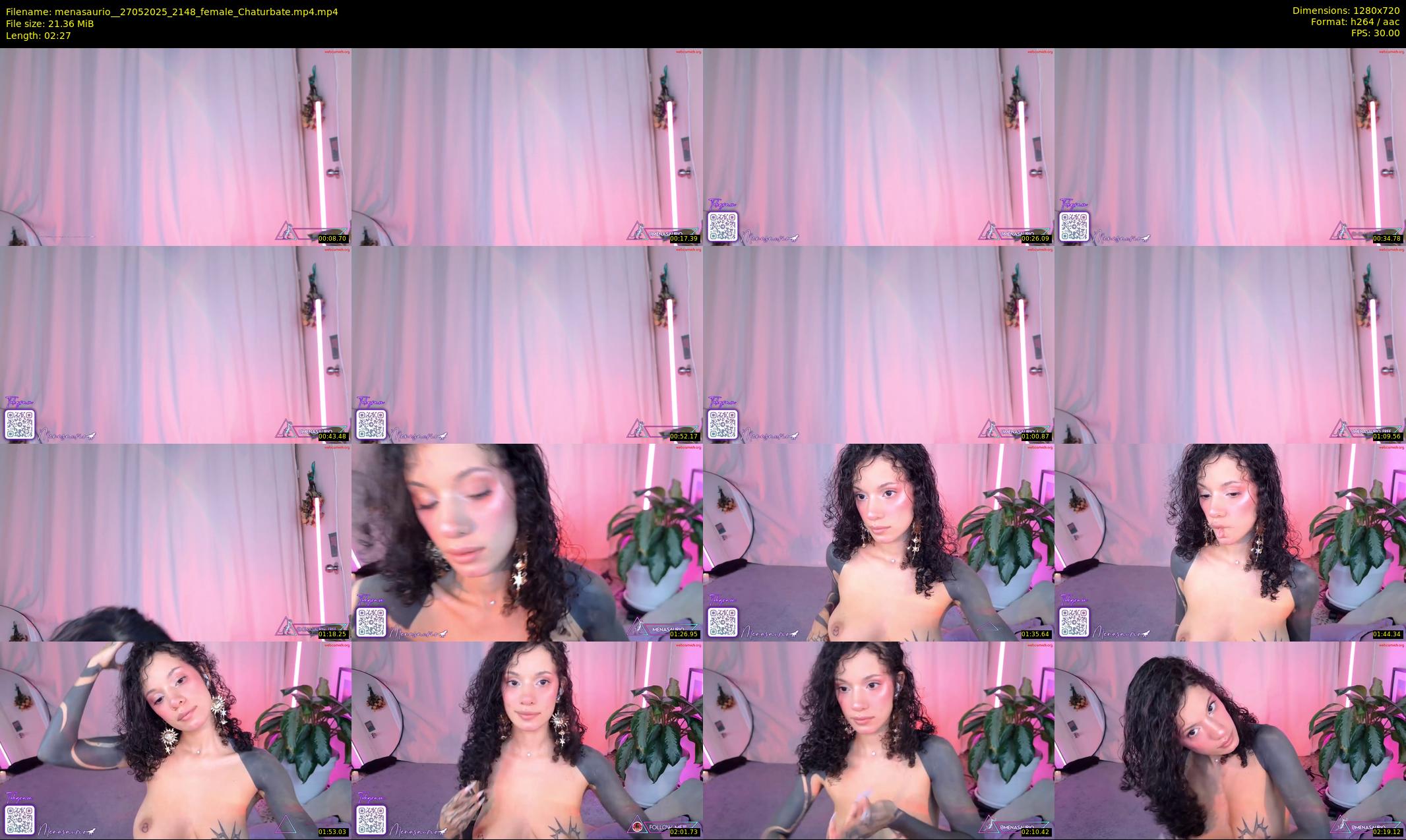 menasaurio_ — 3 minute Chaturbate female cam show recording, 720p, May 27, 2025
