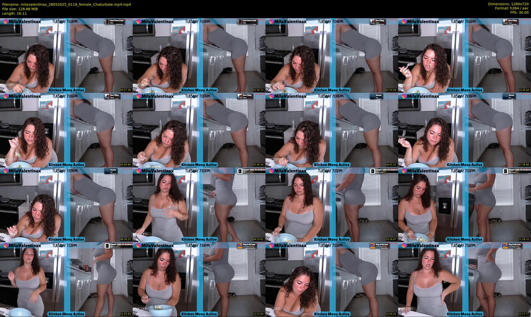 milavalentinax — 17 minute Chaturbate female cam show recording, 720p, May 28, 2025