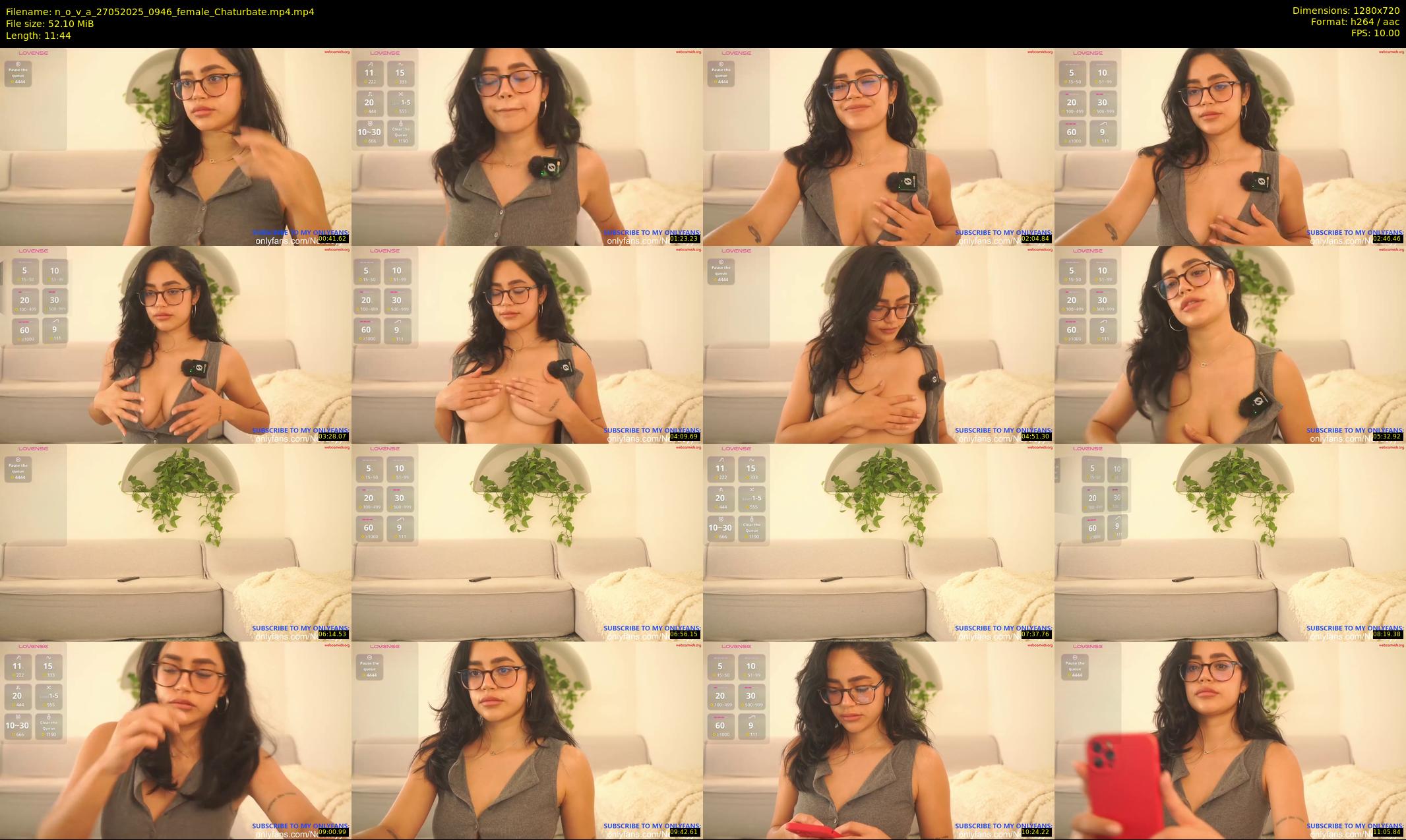 n_o_v_a — 12 minute Chaturbate female cam show recording, 720p, May 27, 2025