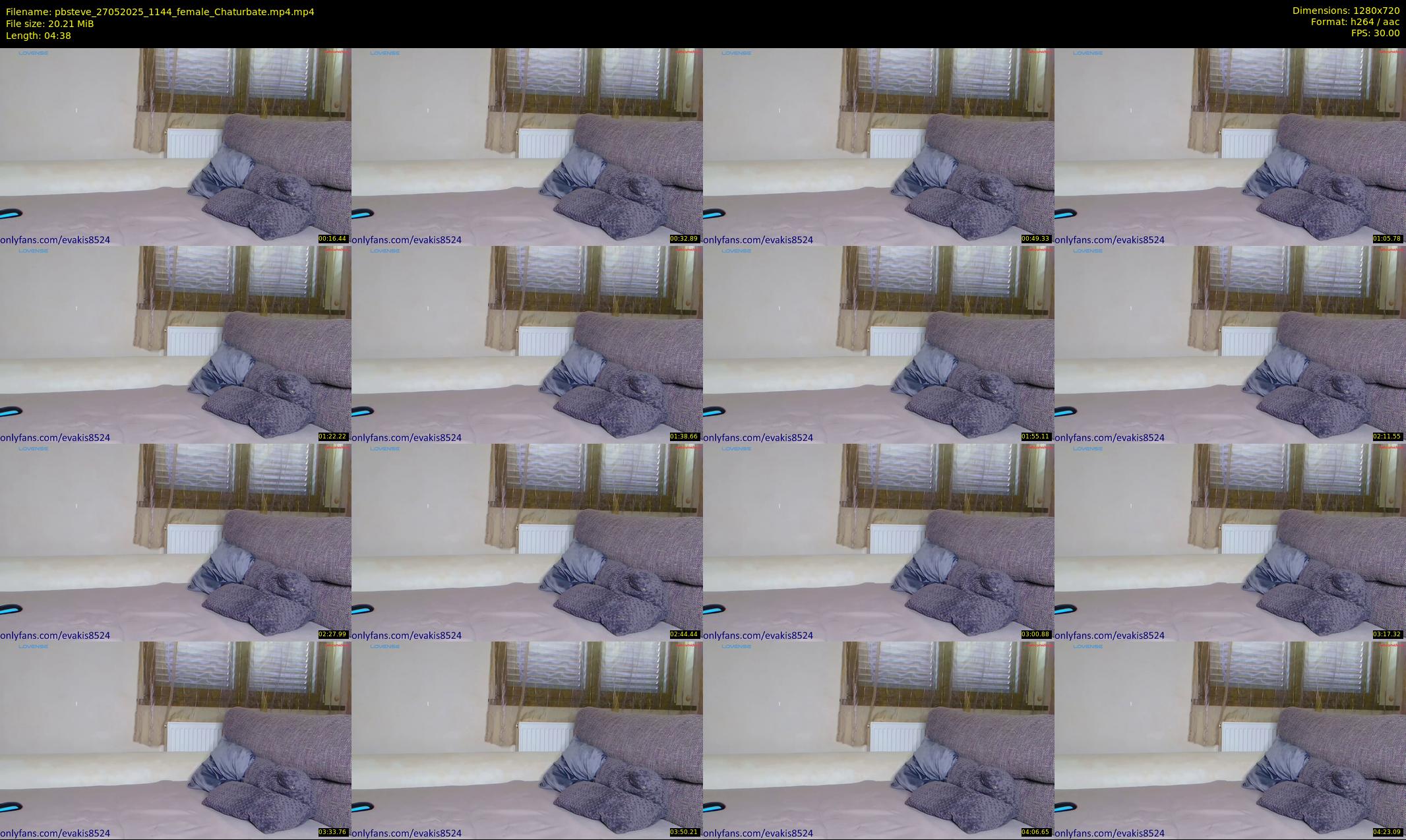 pbsteve — 5 minute Chaturbate couple cam show recording, 720p, May 27, 2025