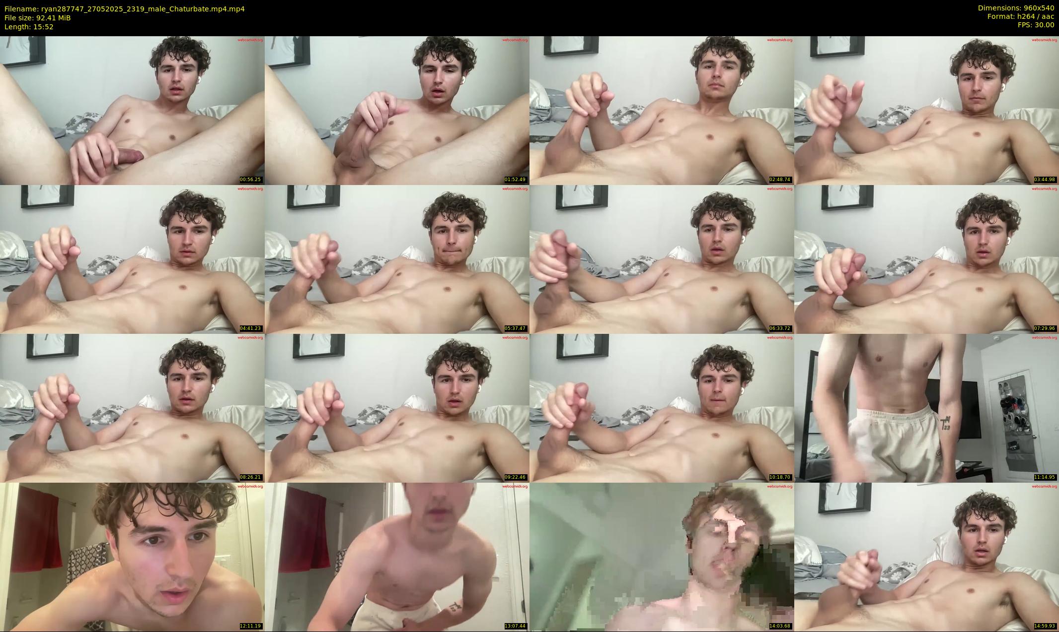 ryan287747 — 16 minute Chaturbate male cam show recording, 480p, May 27, 2025