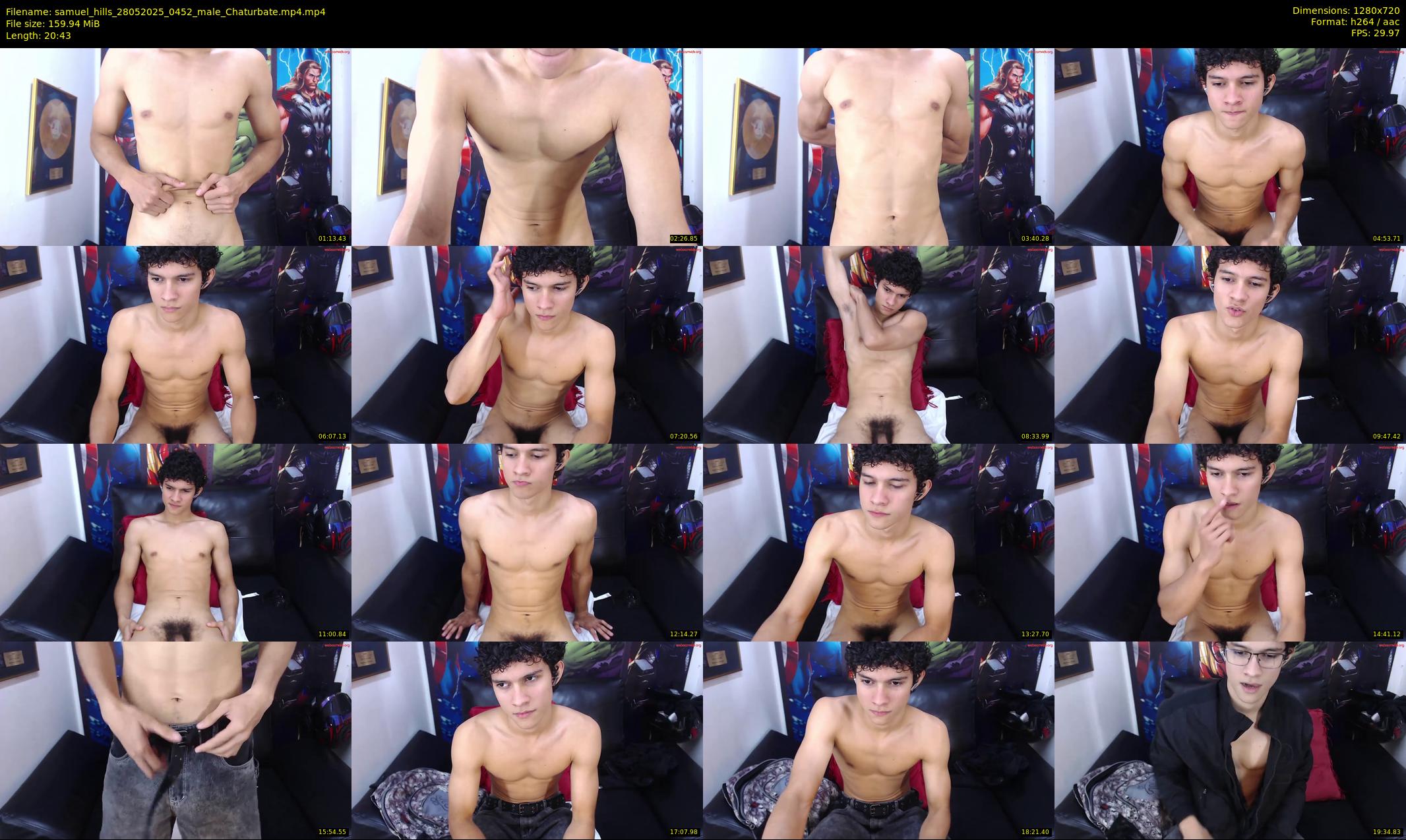 samuel_hills — 21 minute Chaturbate male cam show recording, 720p, May 28, 2025
