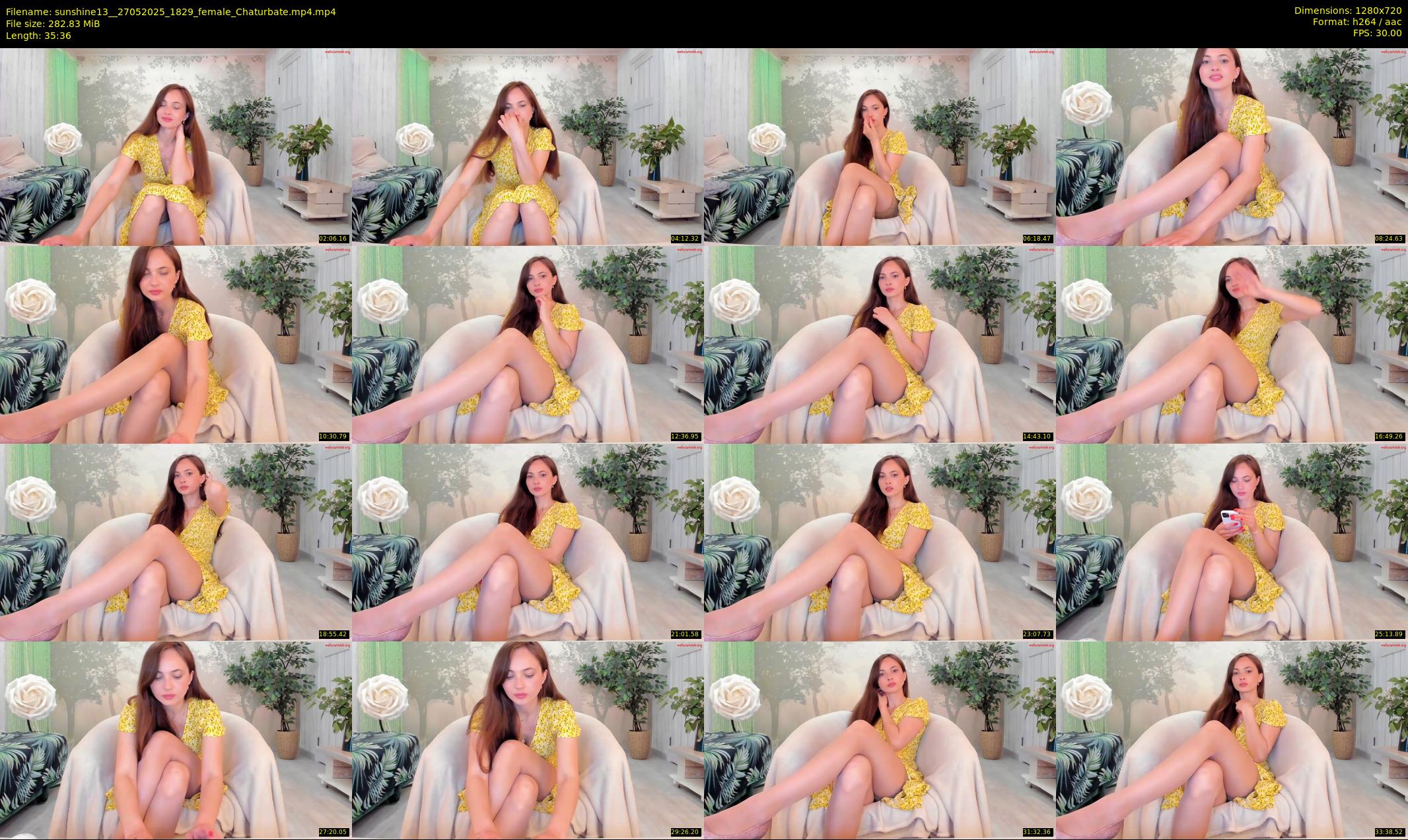 sunshine13_ — 36 minute Chaturbate female cam show recording, 720p, May 27, 2025