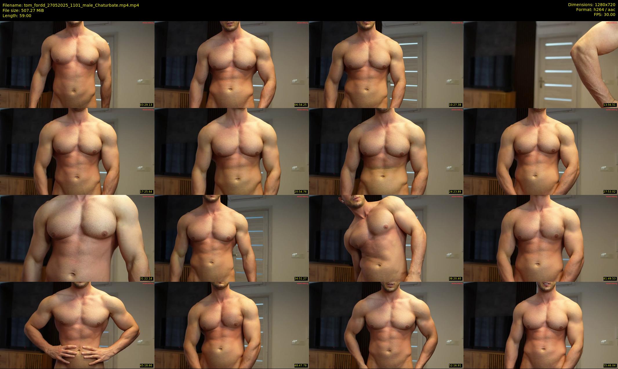 tom_fordd — 59 minute Chaturbate male cam show recording, 720p, May 27, 2025