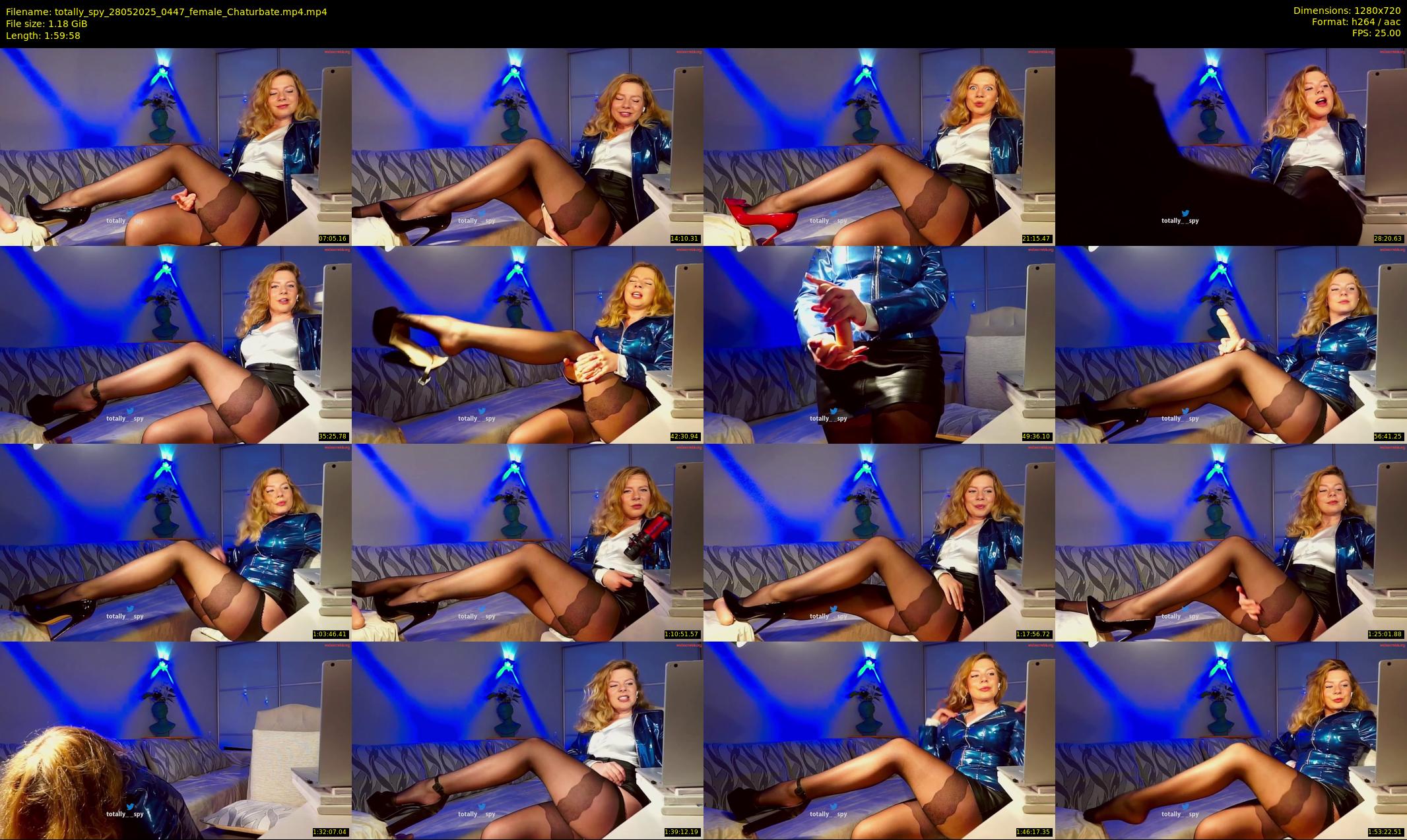 totally_spy — 120 minute Chaturbate female cam show recording, 720p, May 28, 2025