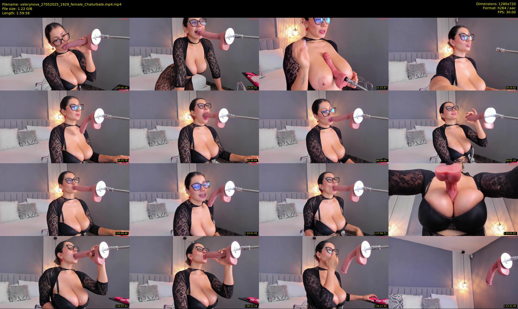 valerynova — 120 minute Chaturbate female cam show recording, 720p, May 27, 2025