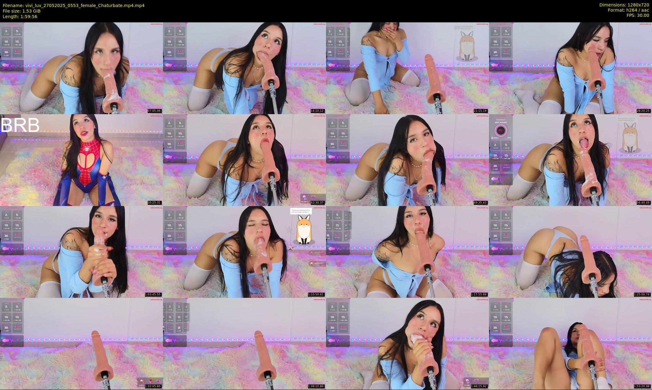 vivi_luv — 120 minute Chaturbate female cam show recording, 720p, May 27, 2025