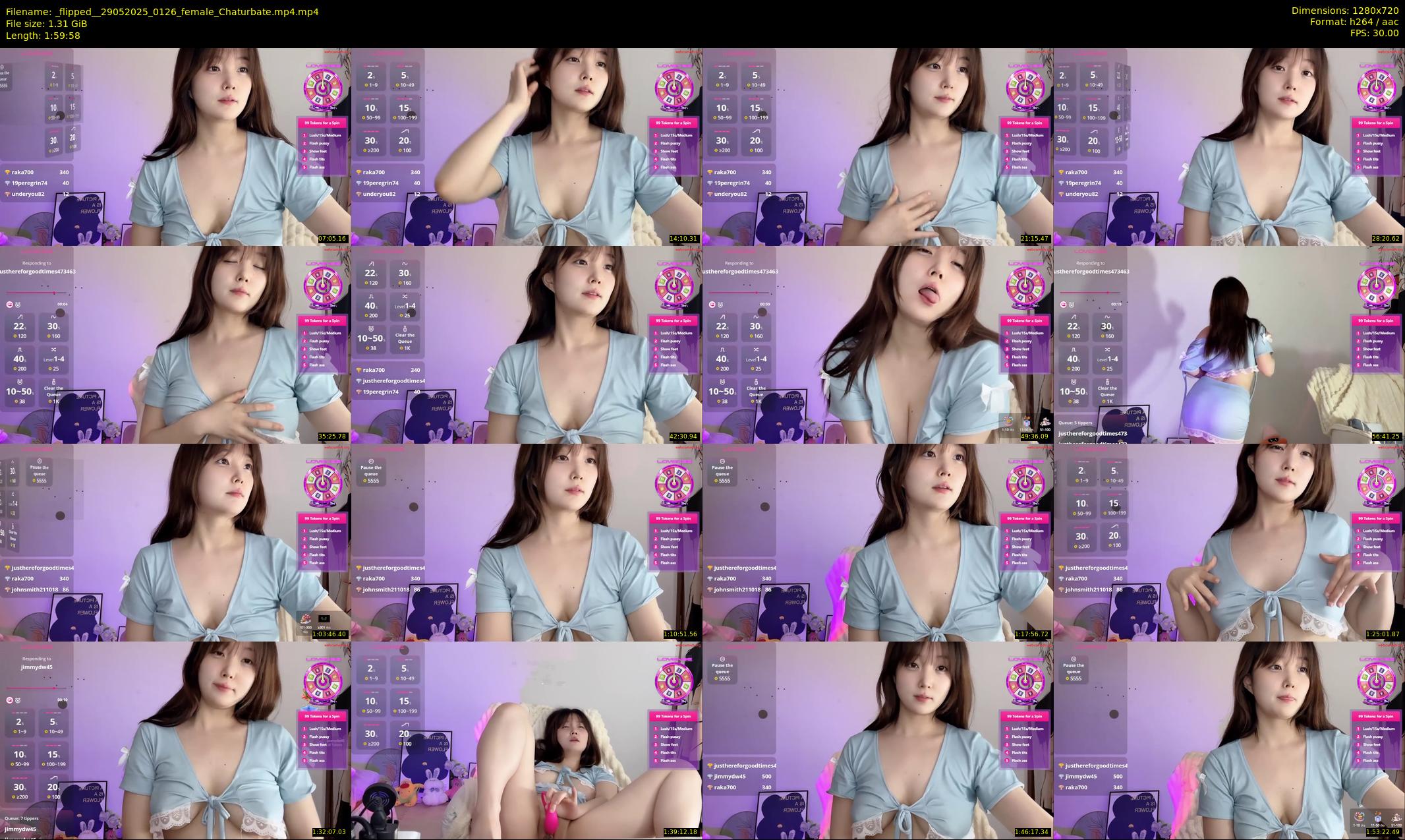 _flipped_ — 120 minute Chaturbate female cam show recording, 720p, May 29, 2025