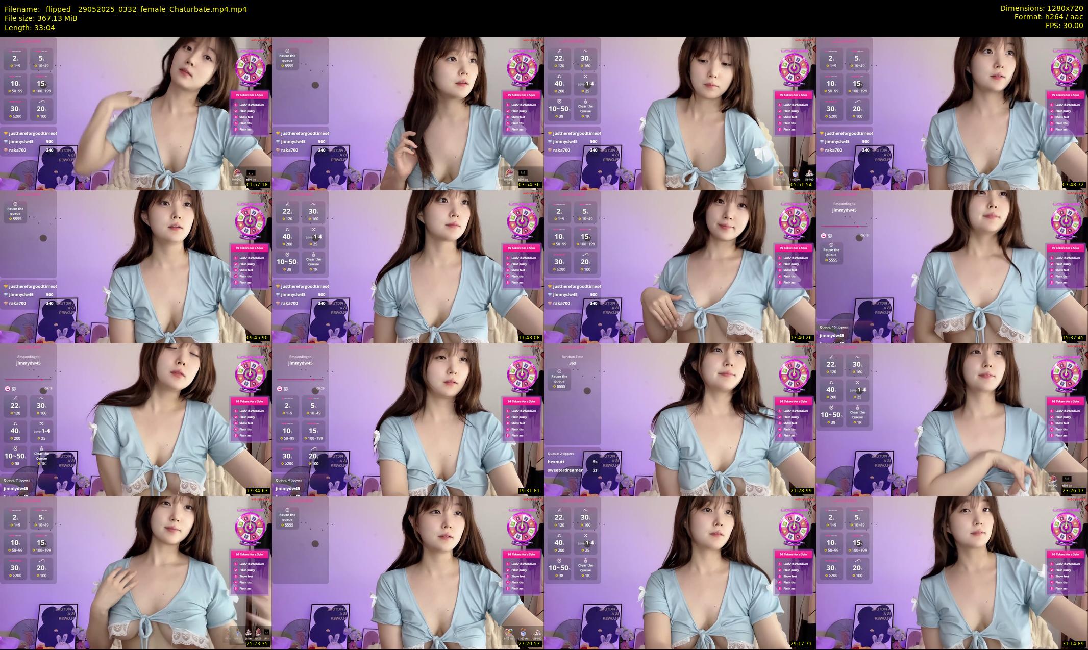_flipped_ — 34 minute Chaturbate female cam show recording, 720p, May 29, 2025