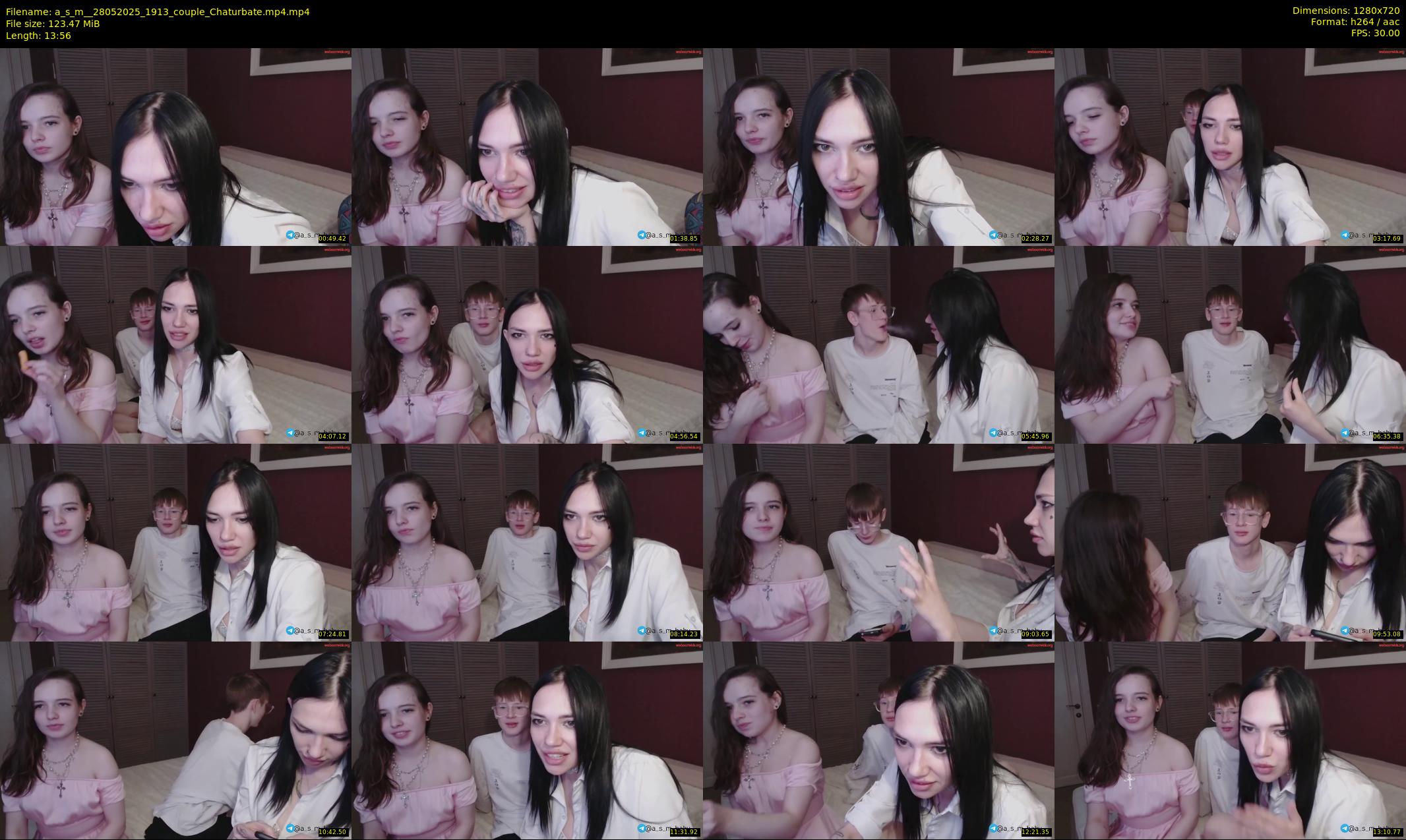 a_s_m_ — 14 minute Chaturbate couple cam show recording, 720p, May 28, 2025