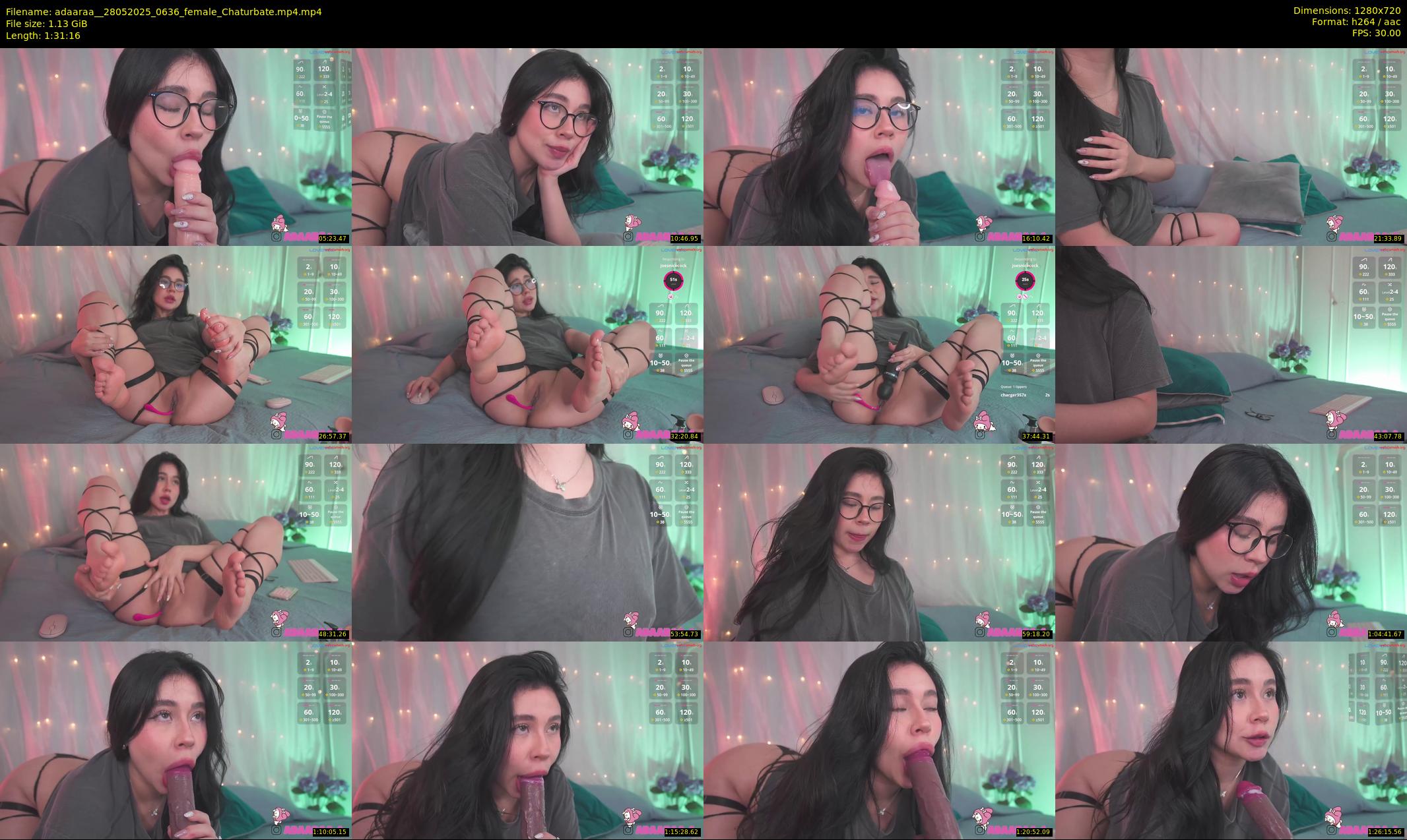 adaaraa_ — 92 minute Chaturbate female cam show recording, 720p, May 28, 2025