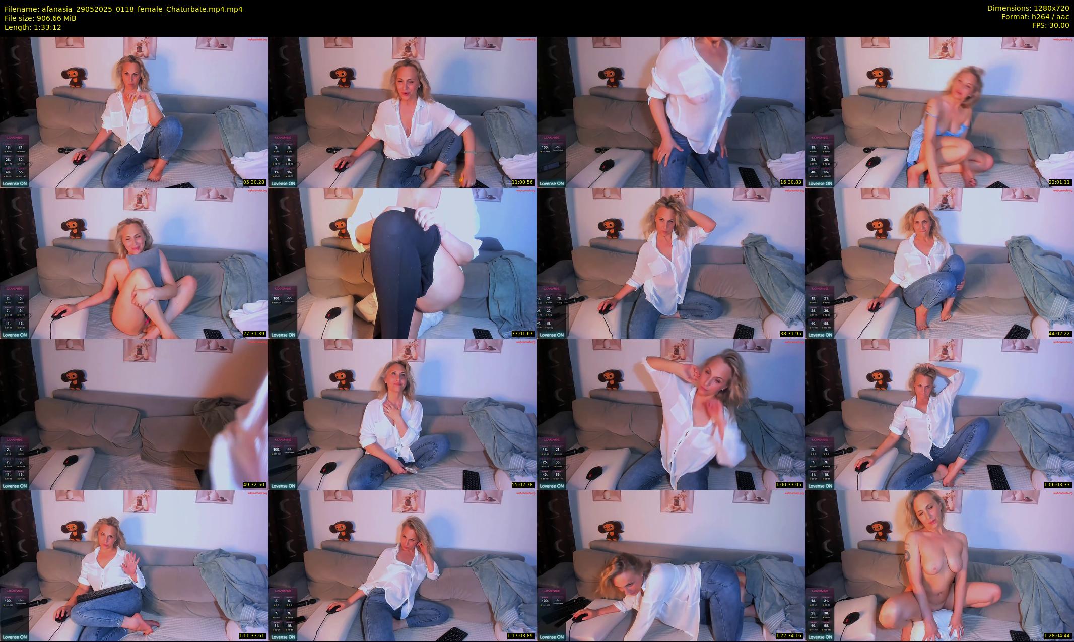 afanasia — 94 minute Chaturbate female cam show recording, 720p, May 29, 2025