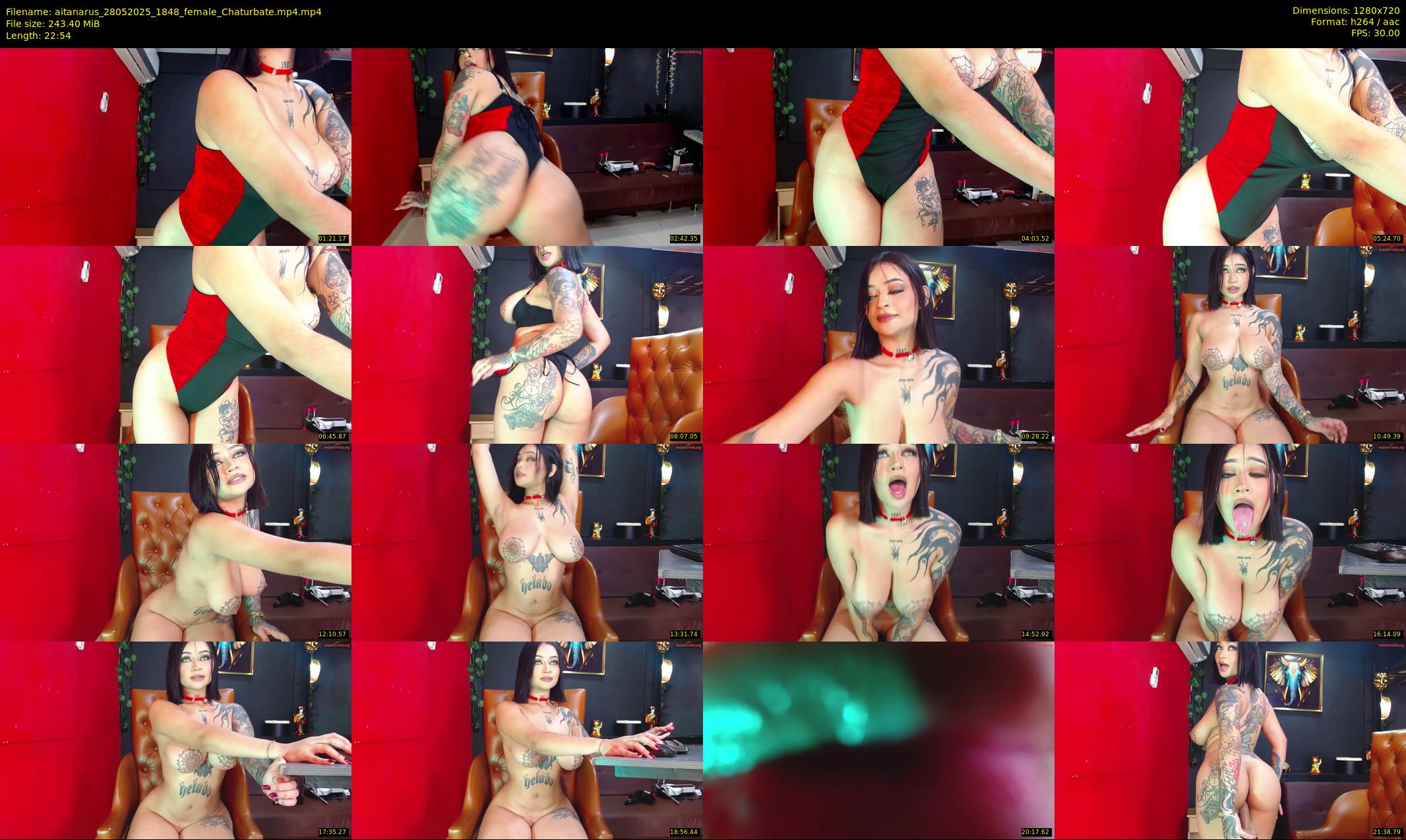 aitanarus — 23 minute Chaturbate female cam show recording, 720p, May 28, 2025