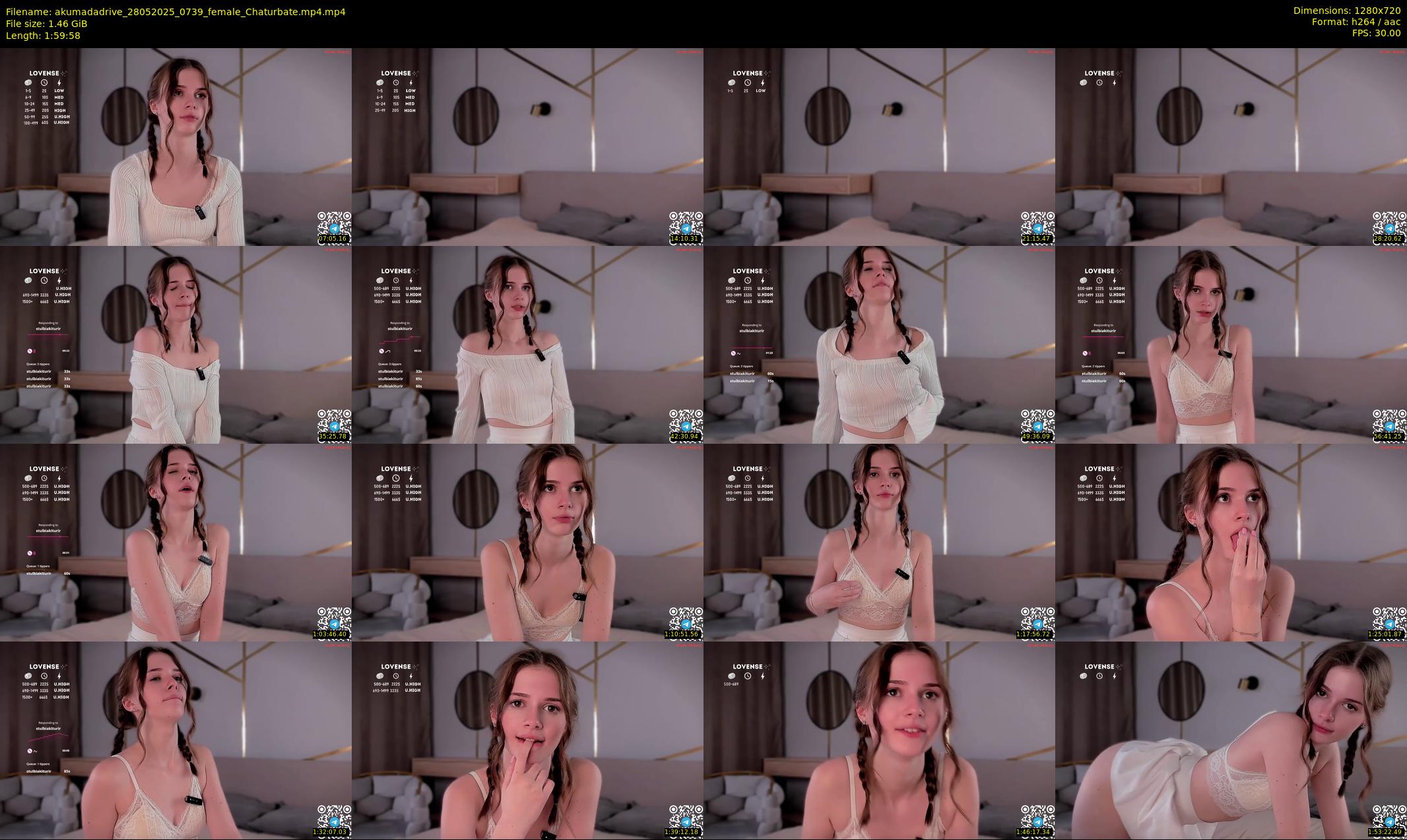 akumadadrive — 120 minute Chaturbate female cam show recording, 720p, May 28, 2025