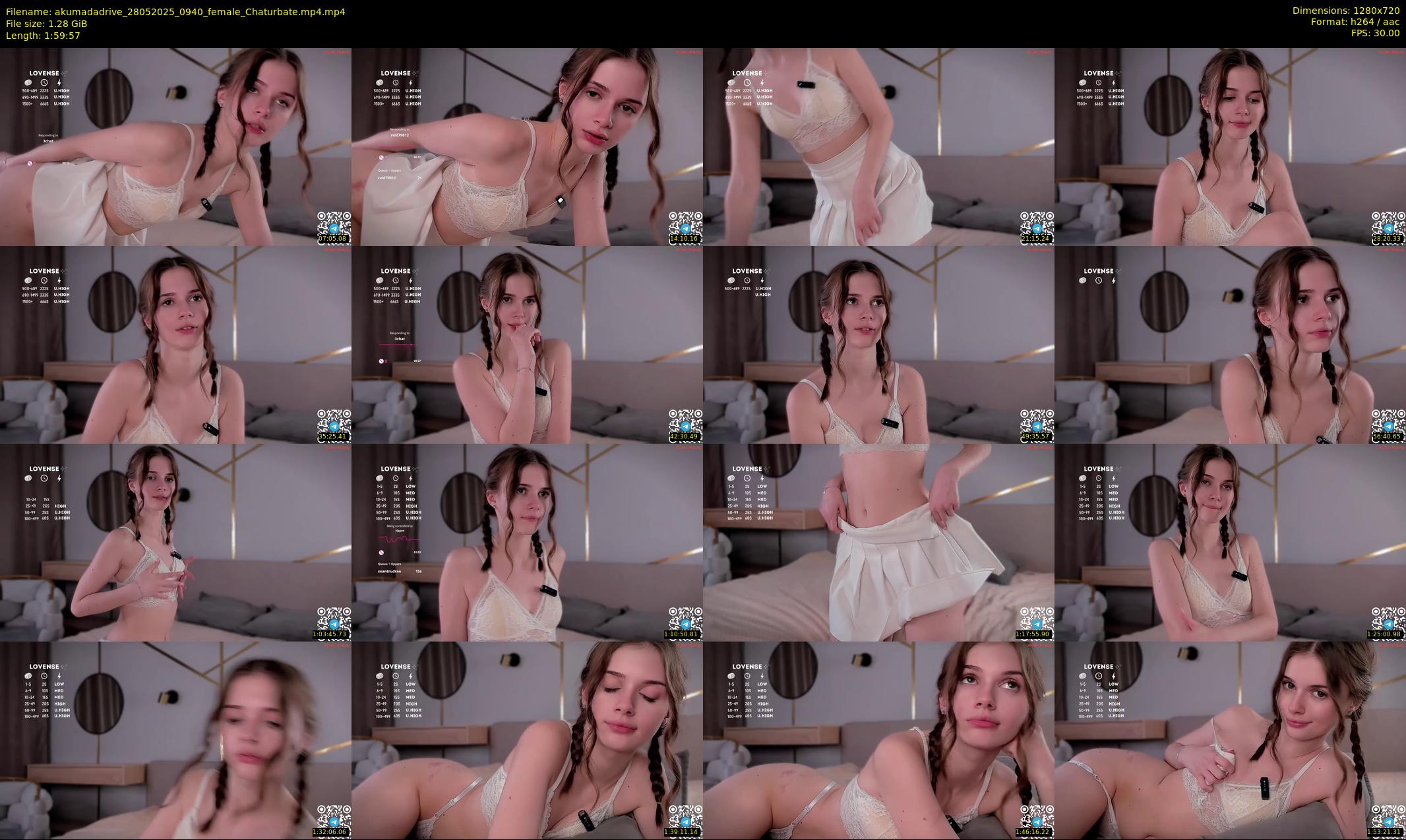 akumadadrive — 120 minute Chaturbate female cam show recording, 720p, May 28, 2025