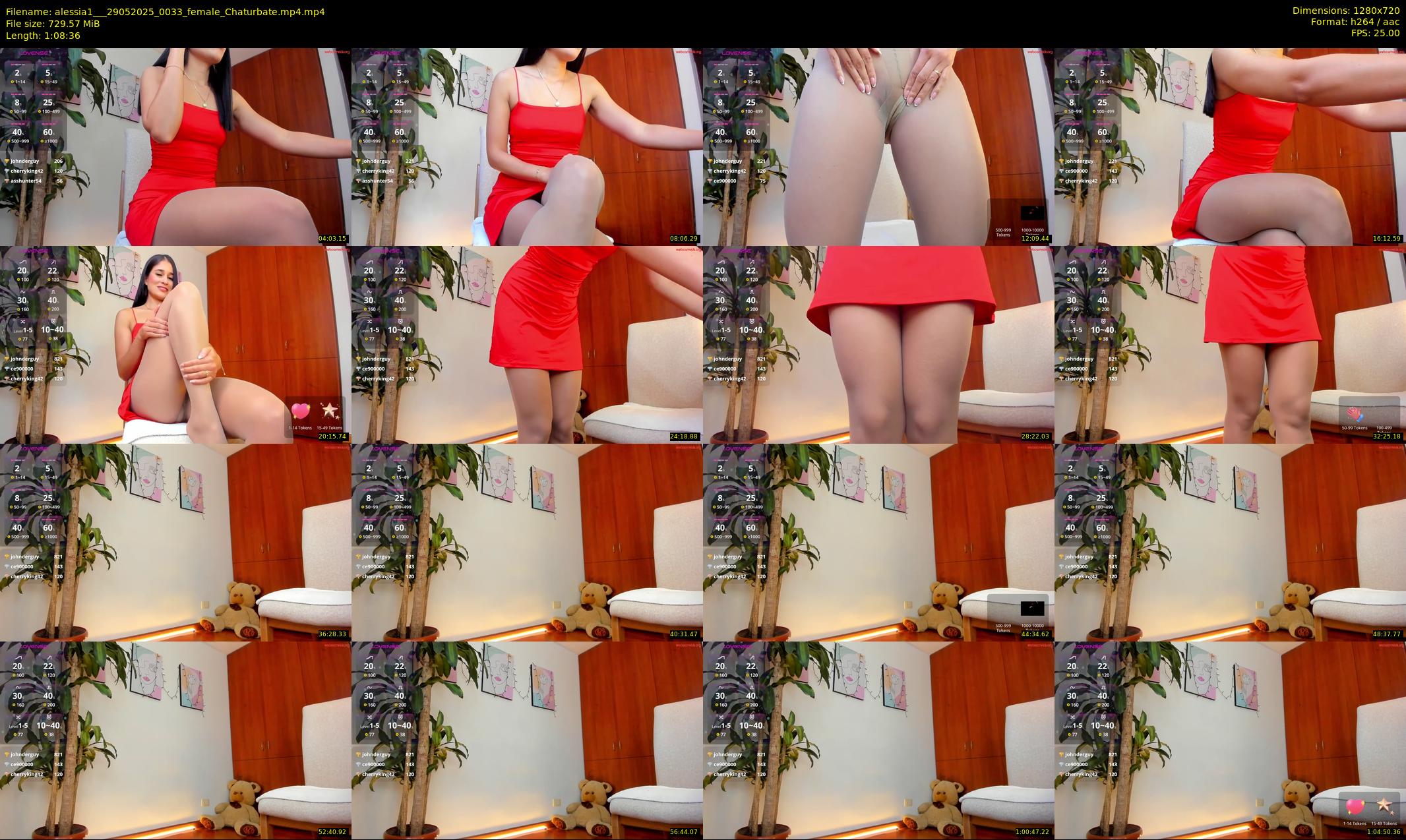 alessia1__ — 69 minute Chaturbate female cam show recording, 720p, May 29, 2025