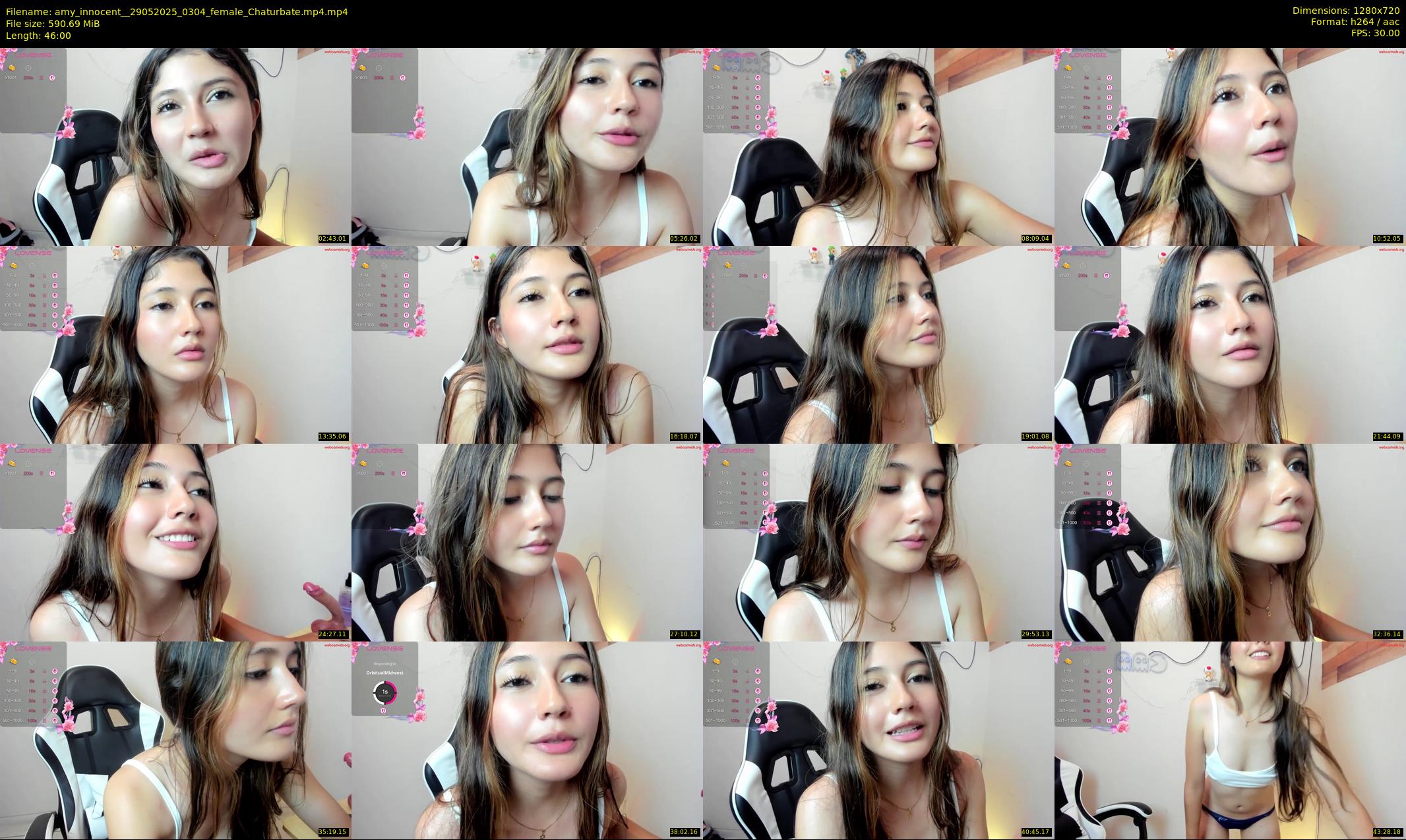 amy_innocent_ — 46 minute Chaturbate female cam show recording, 720p, May 29, 2025