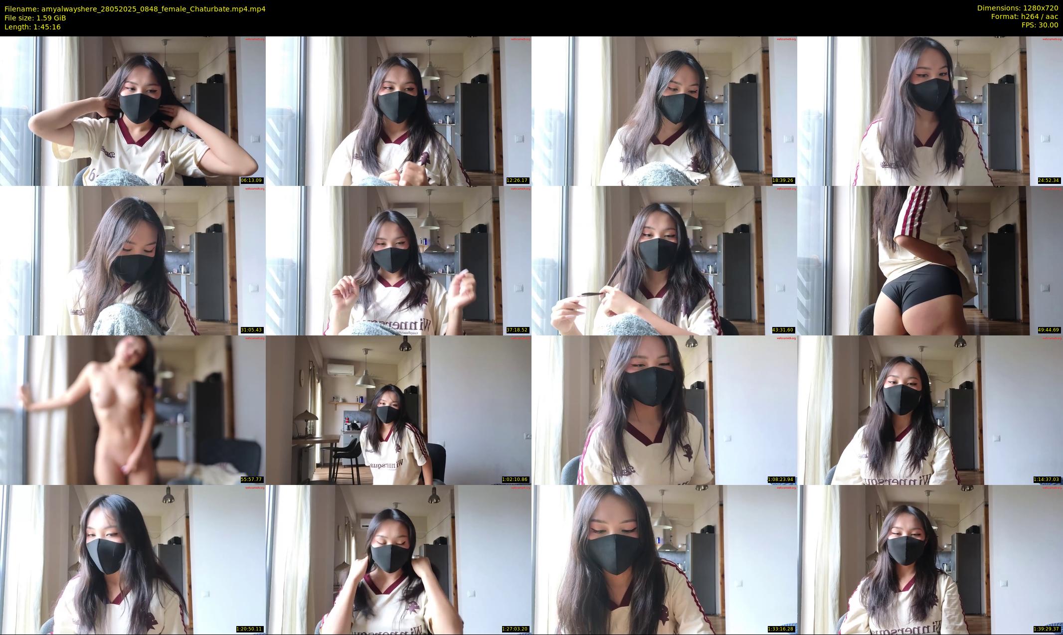 amyalwayshere — 106 minute Chaturbate female cam show recording, 720p, May 28, 2025