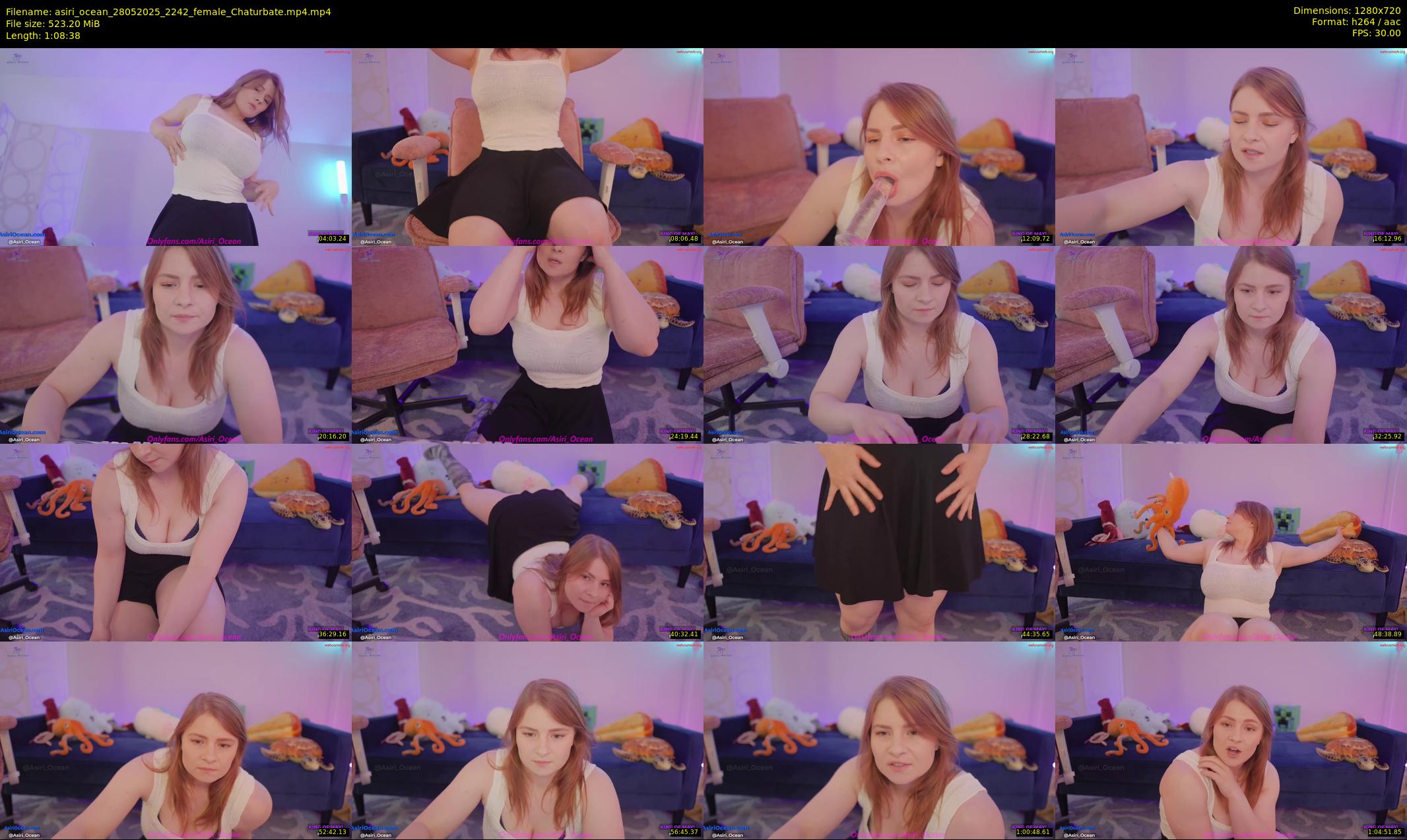 asiri_ocean — 69 minute Chaturbate female cam show recording, 720p, May 28, 2025