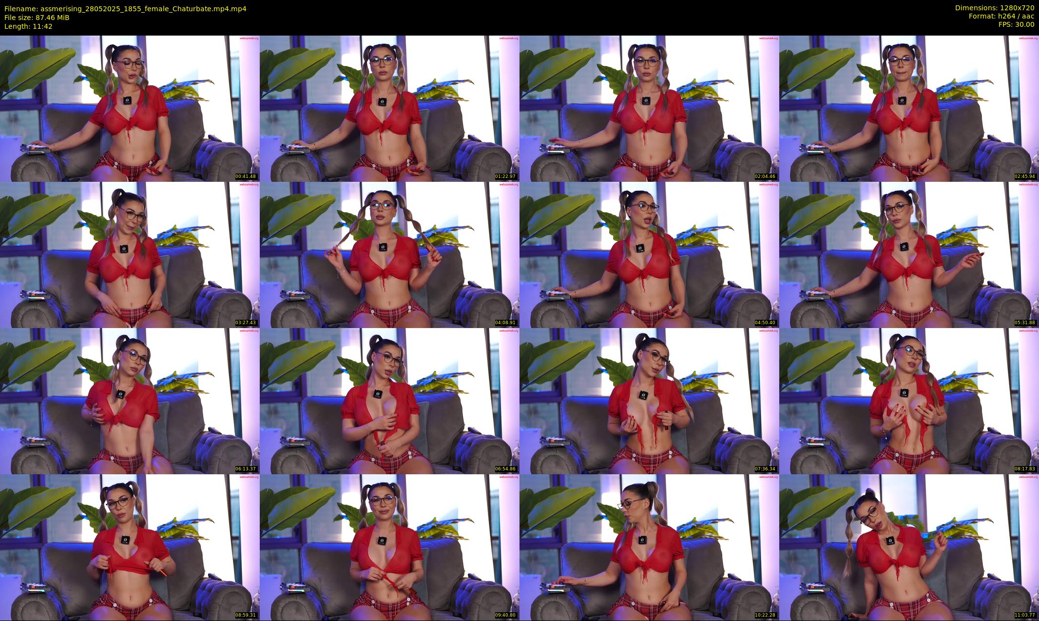 assmerising — 12 minute Chaturbate female cam show recording, 720p, May 28, 2025