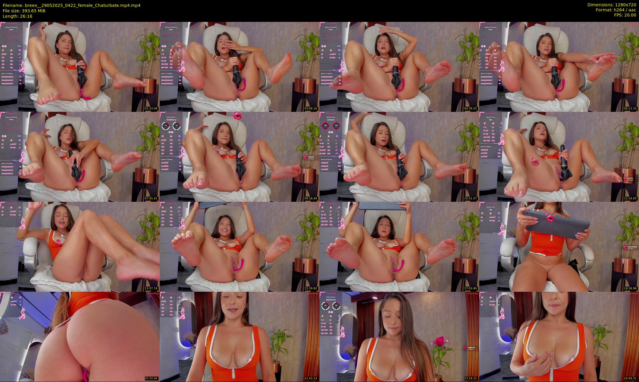 breex_ — 27 minute Chaturbate female cam show recording, 720p, May 29, 2025