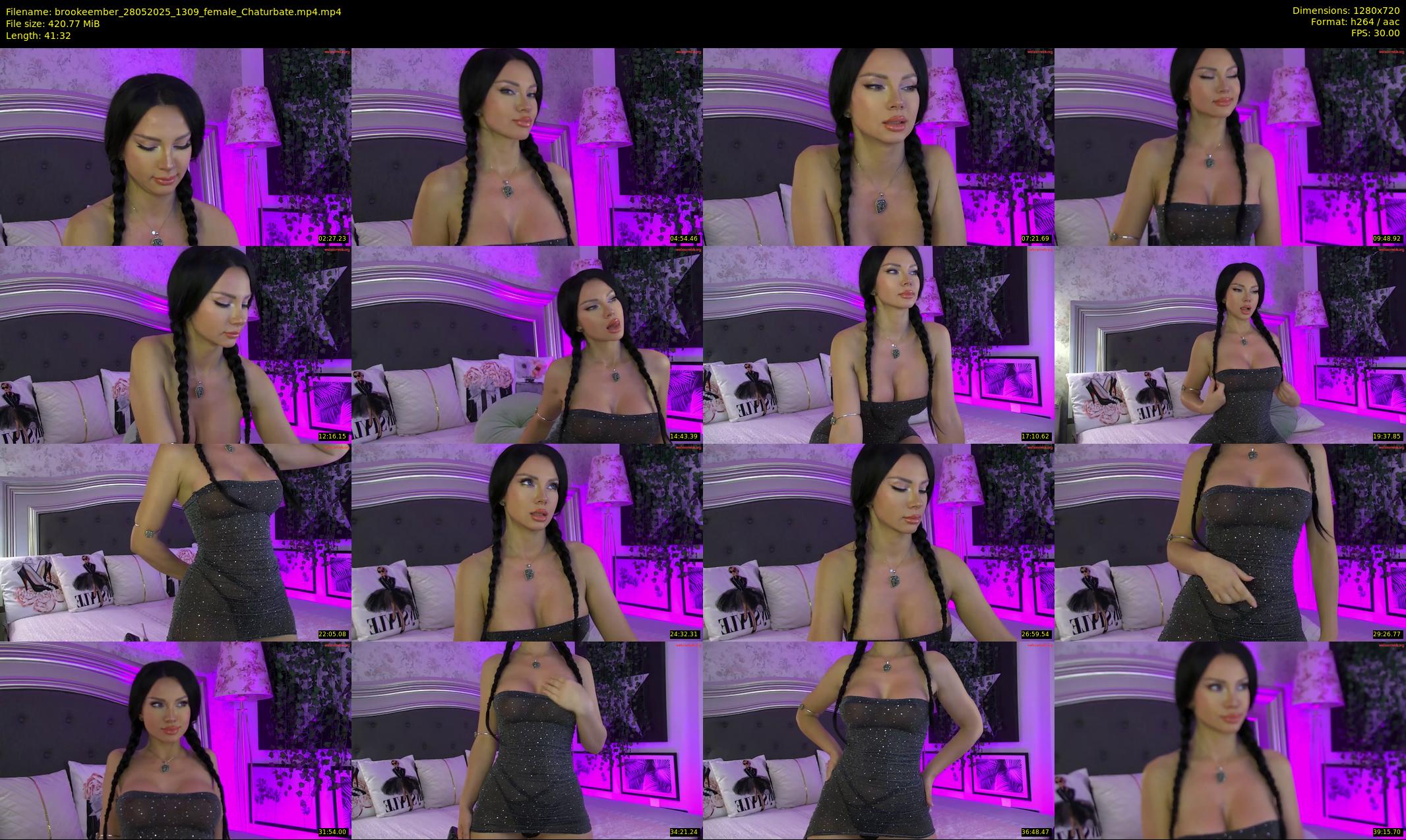 brookeember — 42 minute Chaturbate female cam show recording, 720p, May 28, 2025