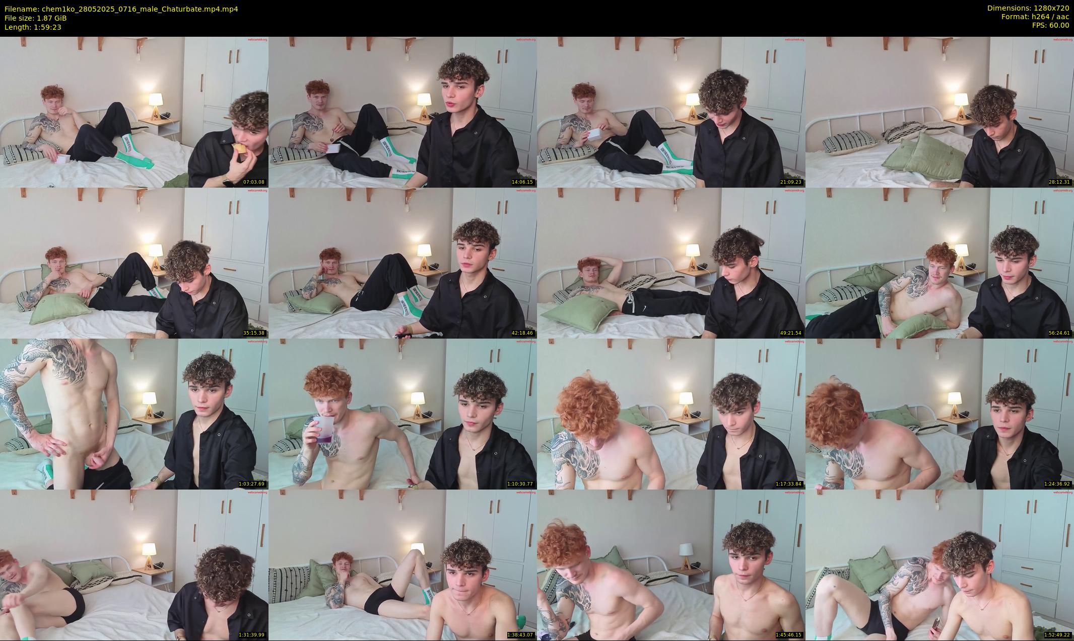 chem1ko — 120 minute Chaturbate male cam show recording, 720p, May 28, 2025
