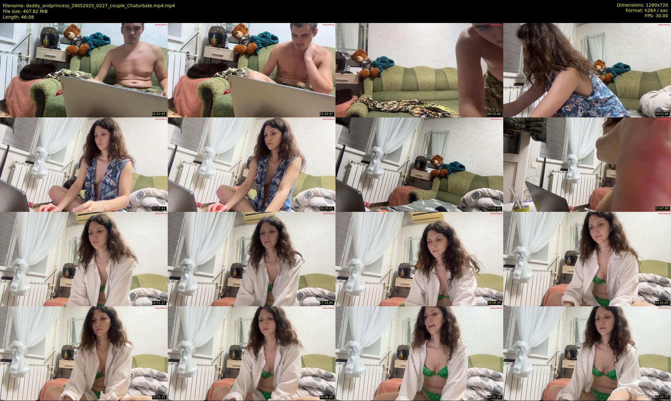 daddy_andprincess — 47 minute Chaturbate couple cam show recording, 720p, May 29, 2025
