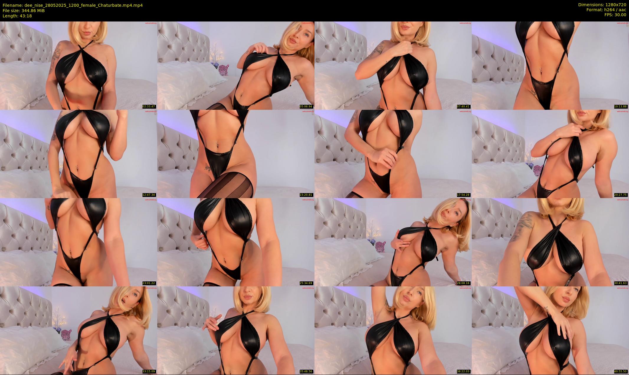 dee_nise — 44 minute Chaturbate female cam show recording, 720p, May 28, 2025