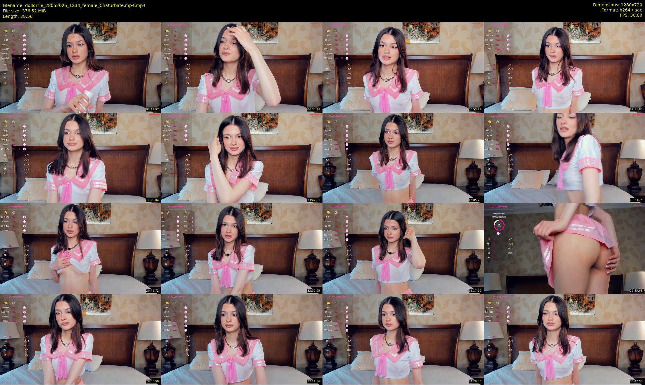 dollorrie — 39 minute Chaturbate couple cam show recording, 720p, May 28, 2025