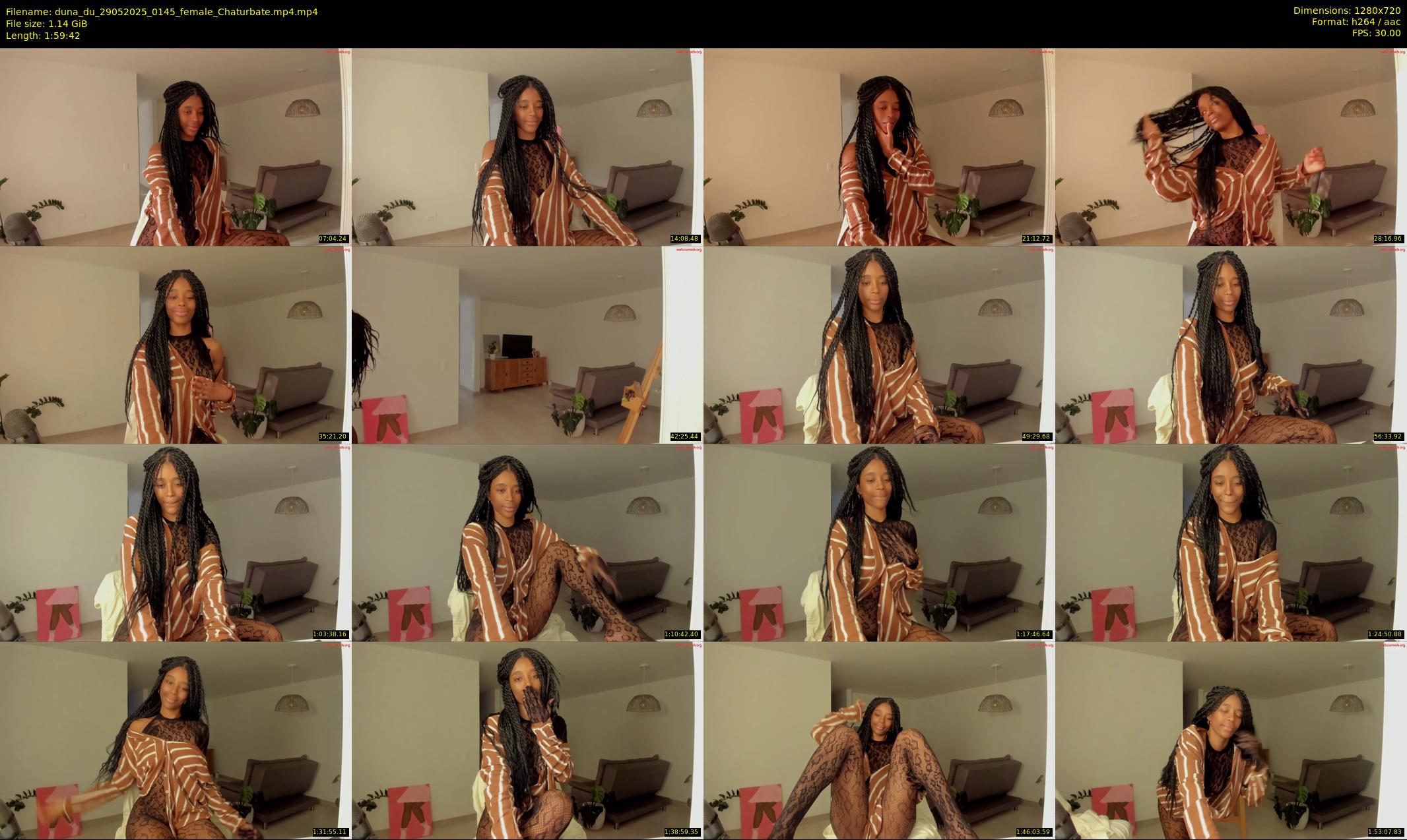 duna_du — 120 minute Chaturbate female cam show recording, 720p, May 29, 2025