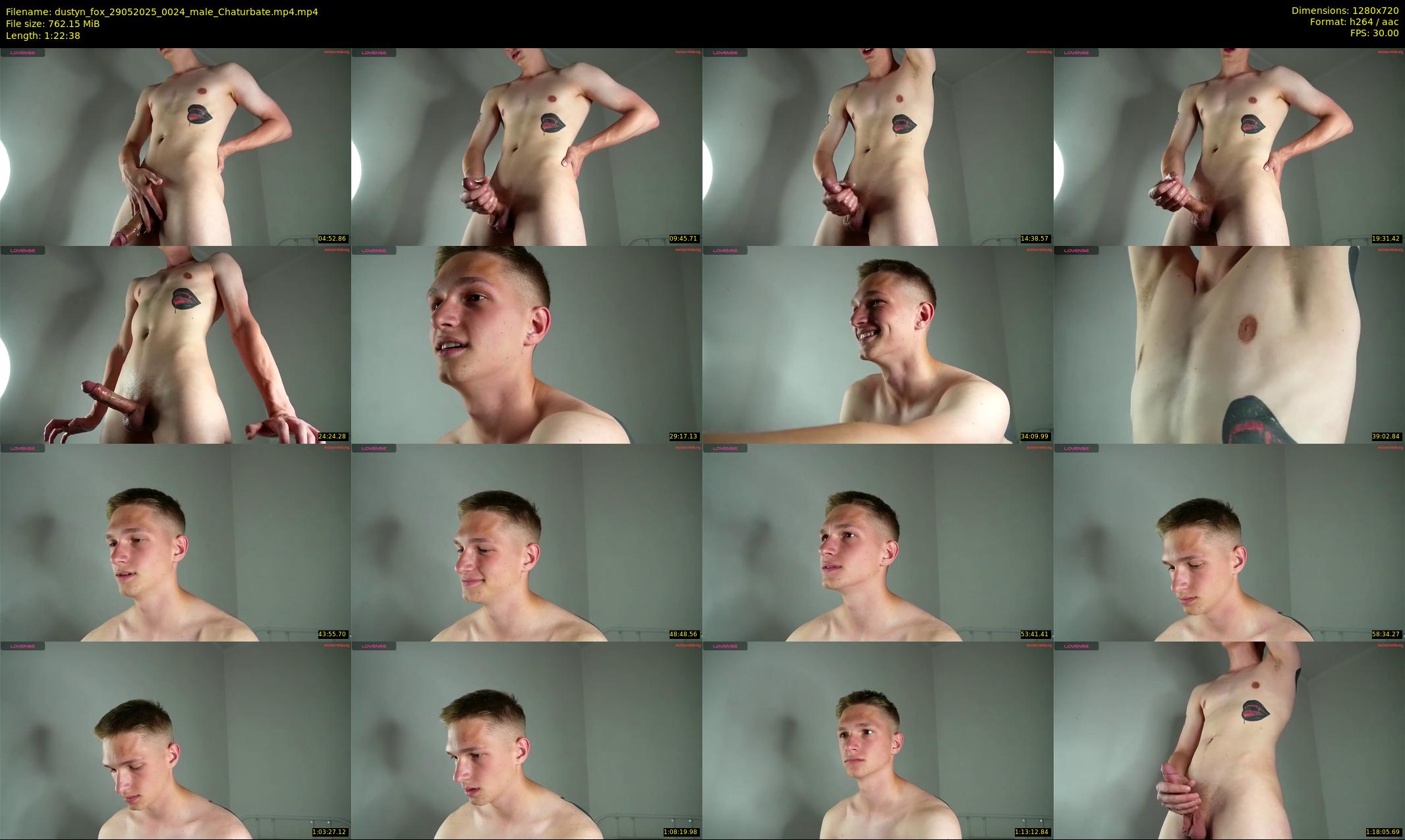 dustyn_fox — 83 minute Chaturbate male cam show recording, 720p, May 29, 2025